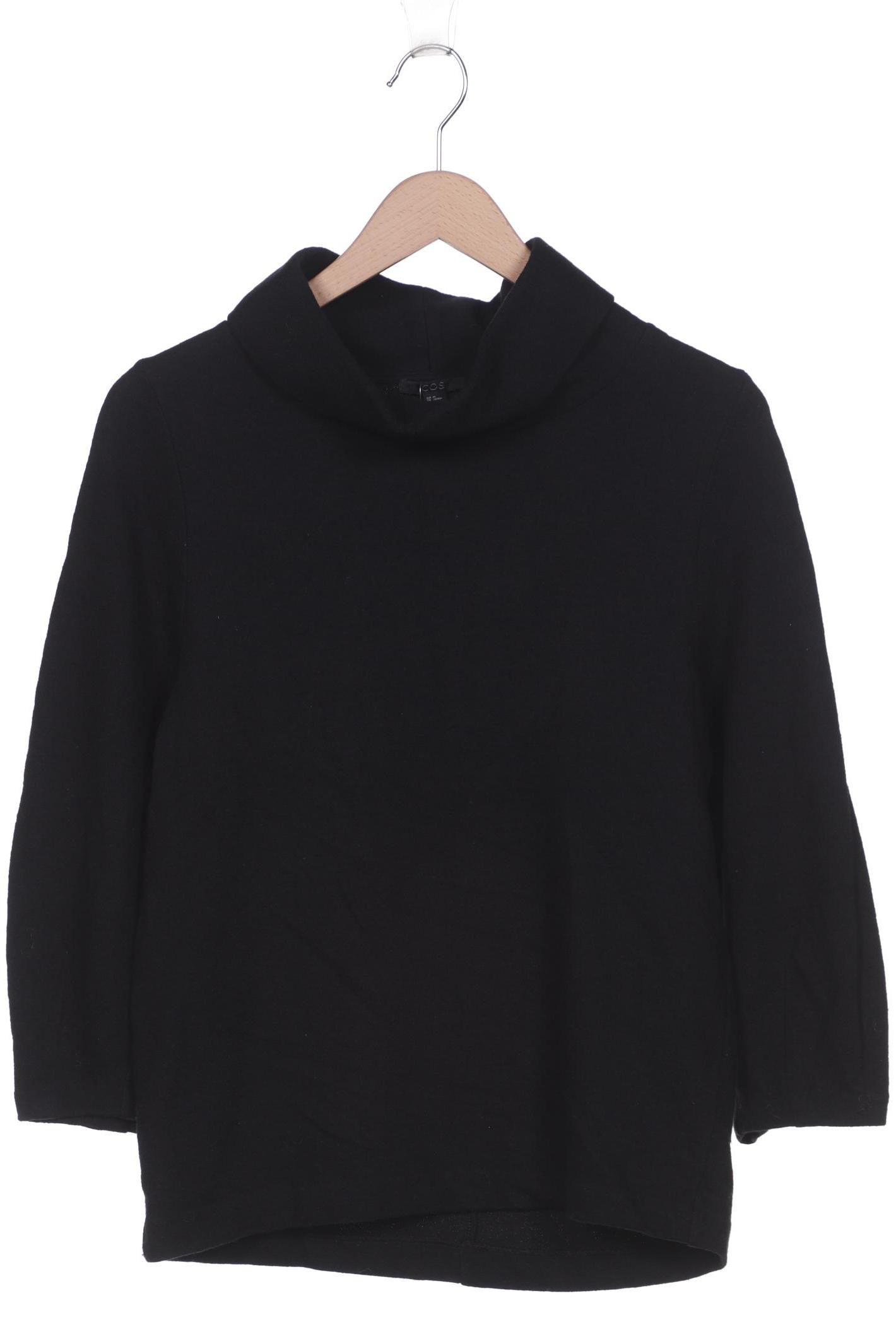 

COS Damen Pullover, schwarz, Gr. 34