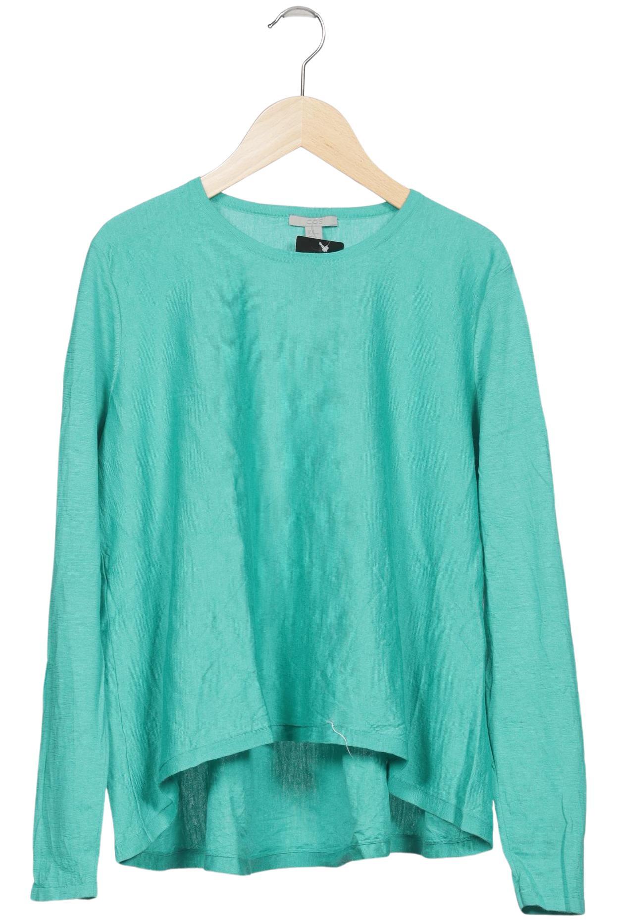 

COS Damen Pullover, türkis, Gr. 38
