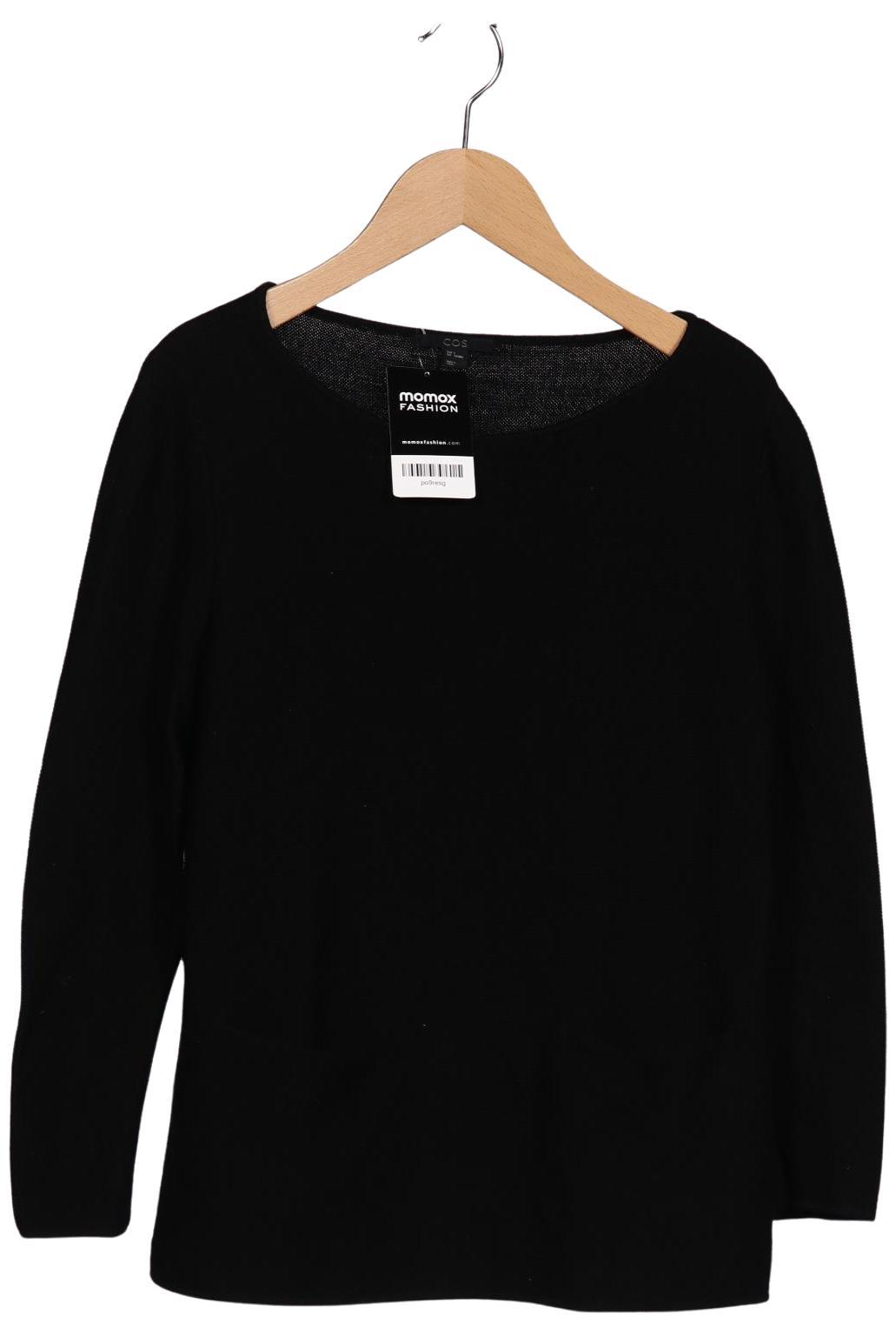 

COS Damen Pullover, schwarz, Gr. 36
