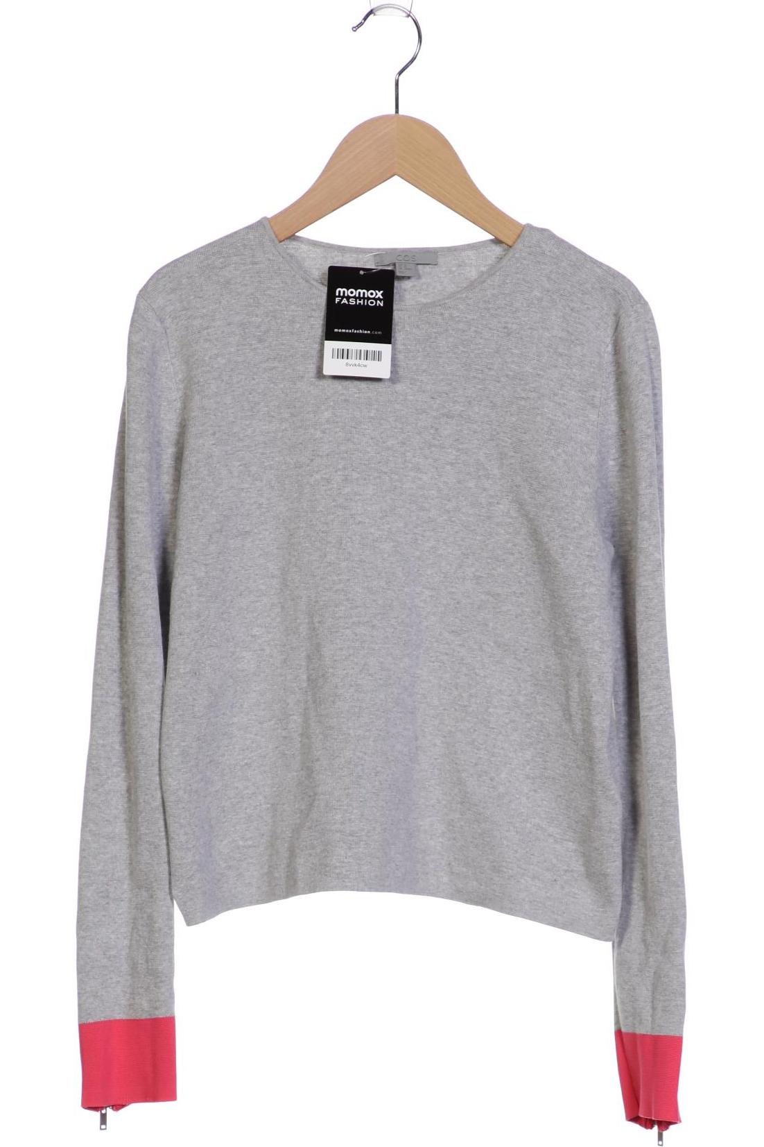 

COS Damen Pullover, grau, Gr. 34