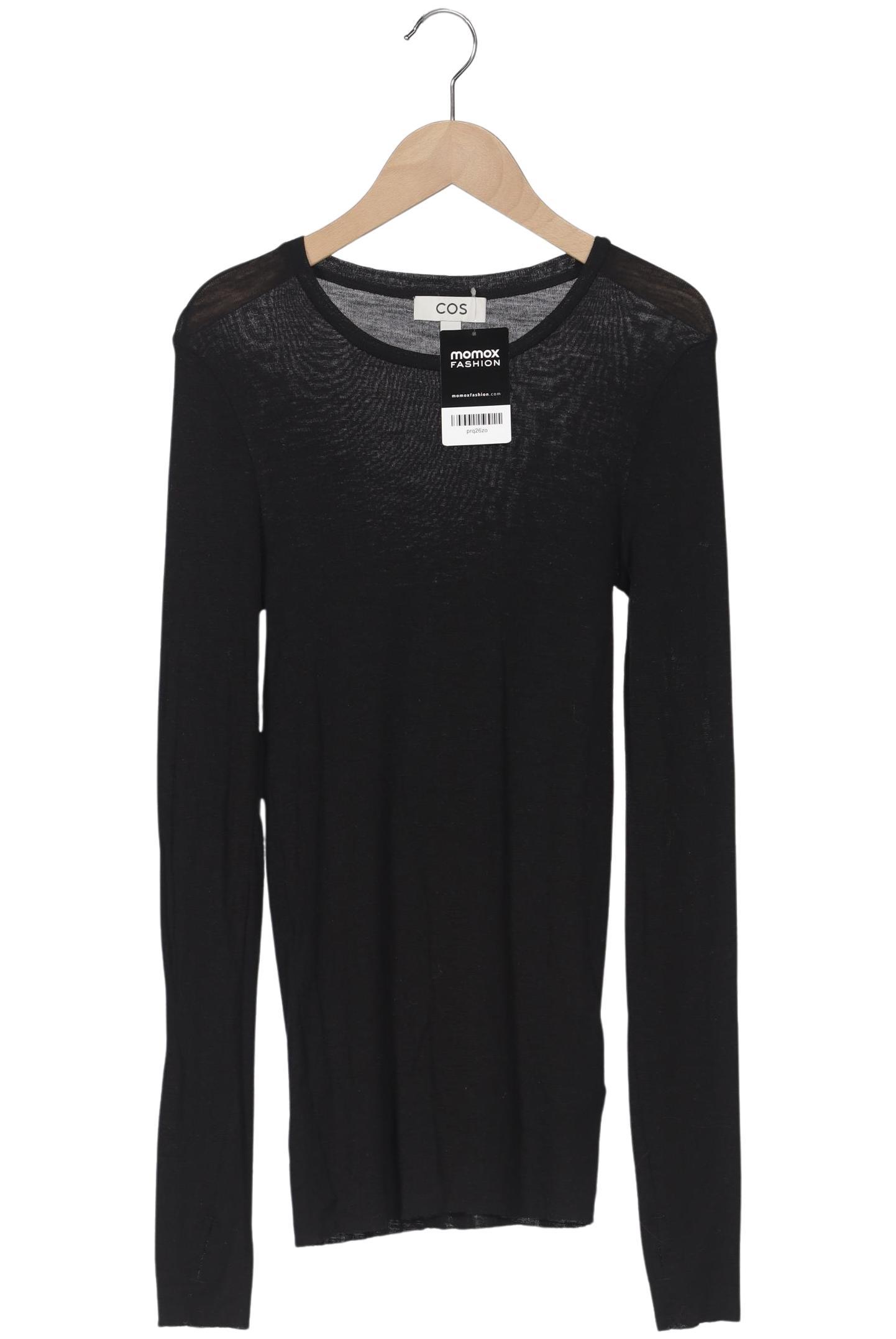 

COS Damen Pullover, schwarz, Gr. 38