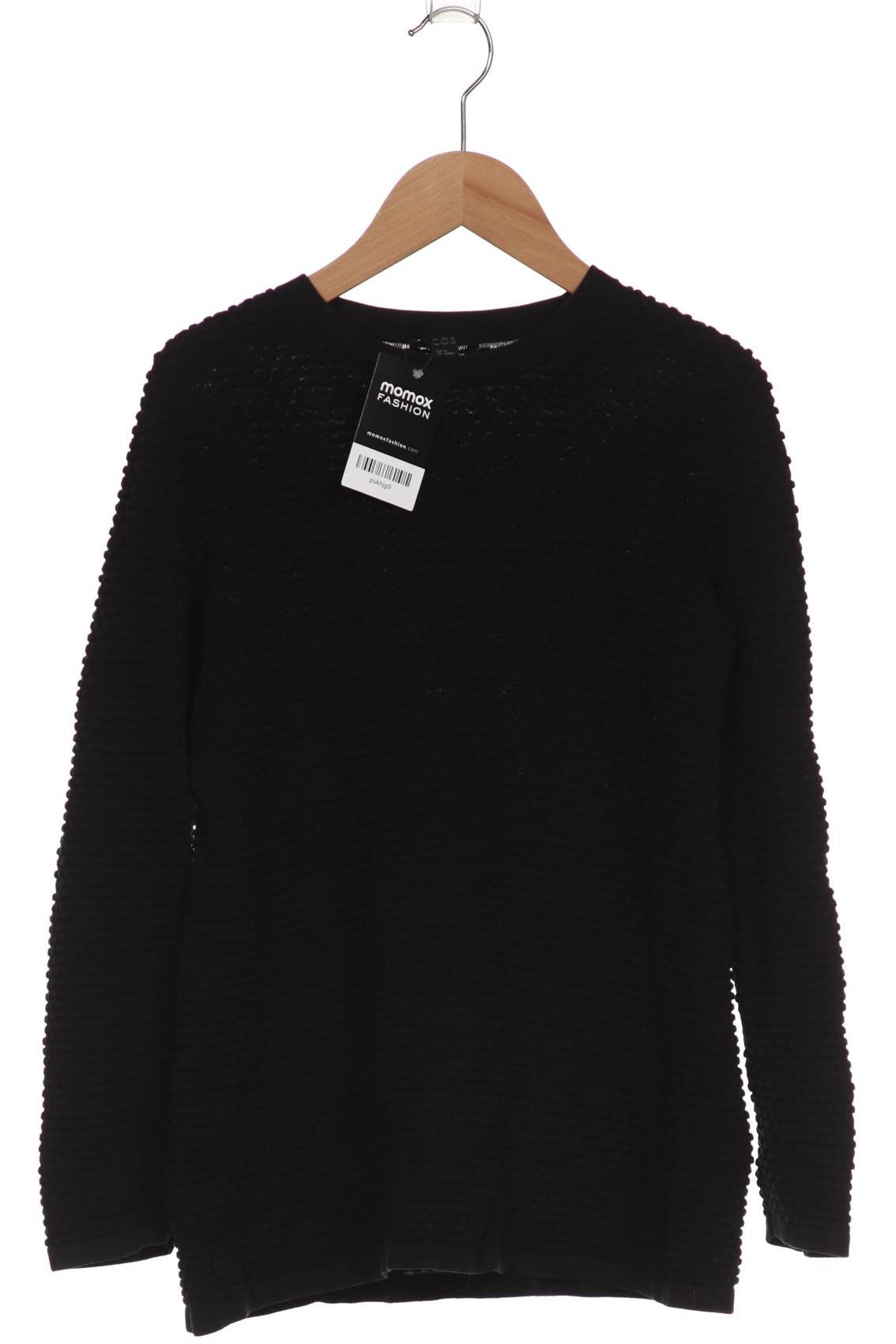 

COS Damen Pullover, schwarz