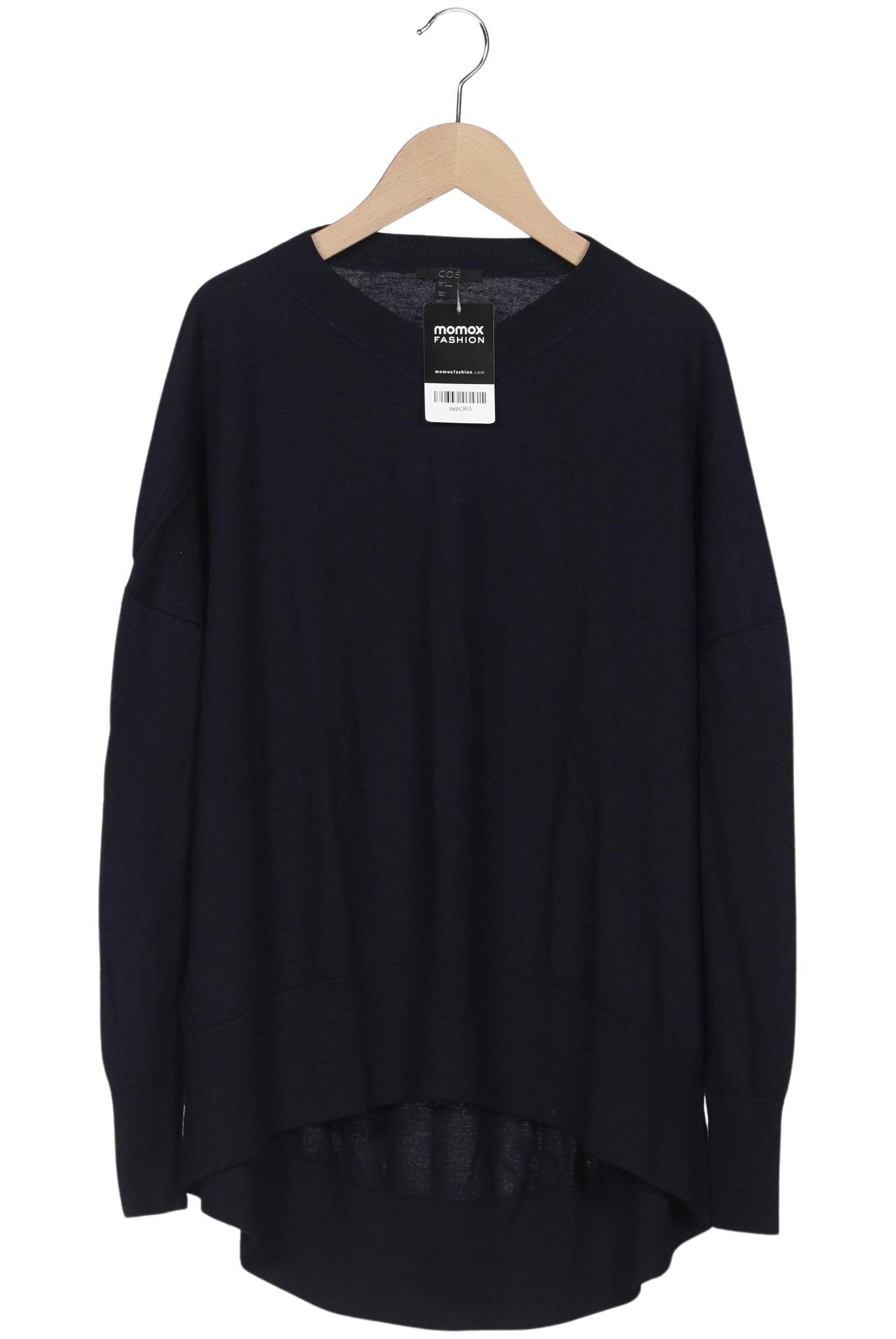 

COS Damen Pullover, marineblau, Gr. 36