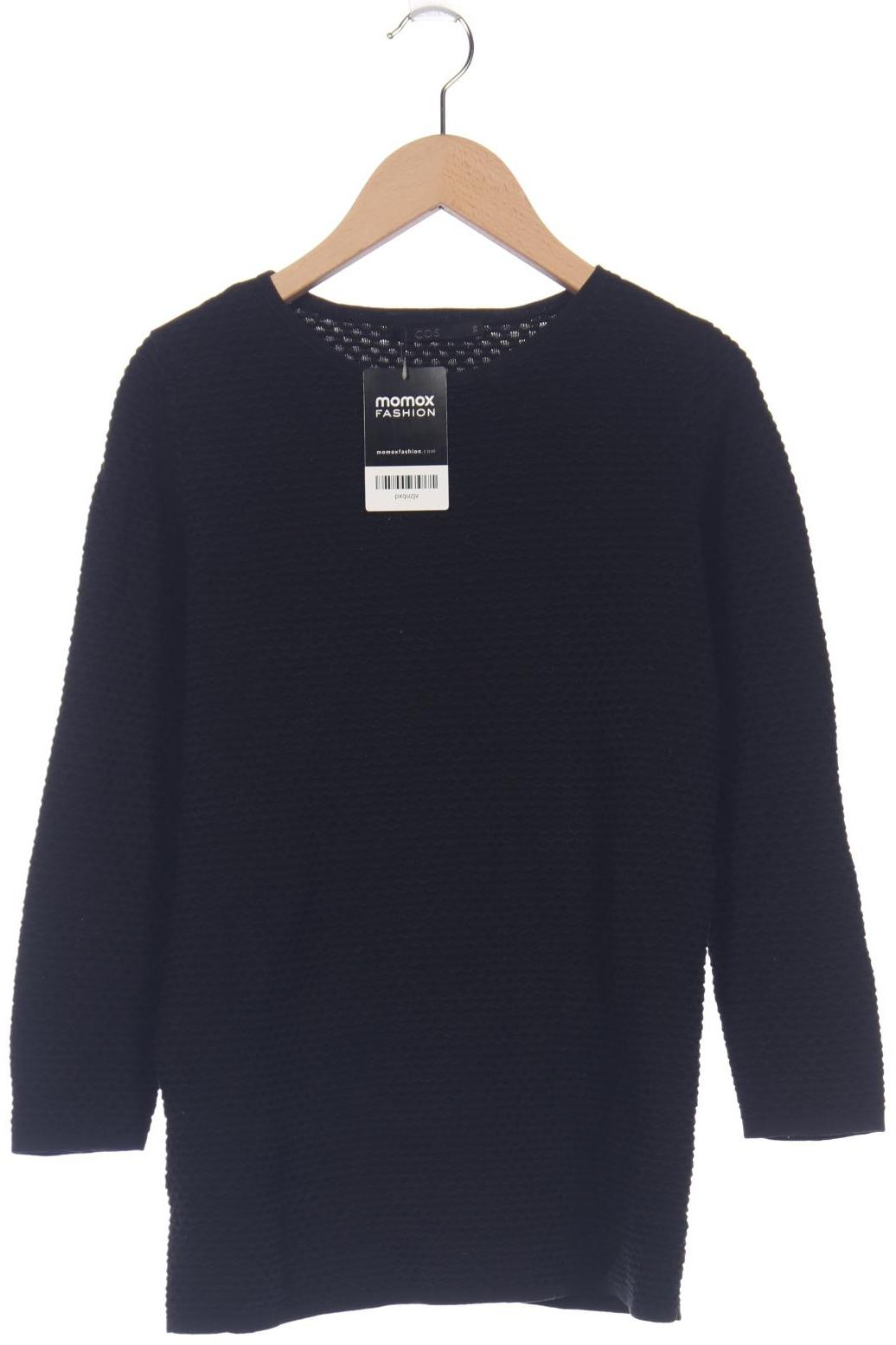 

COS Damen Pullover, schwarz, Gr. 34