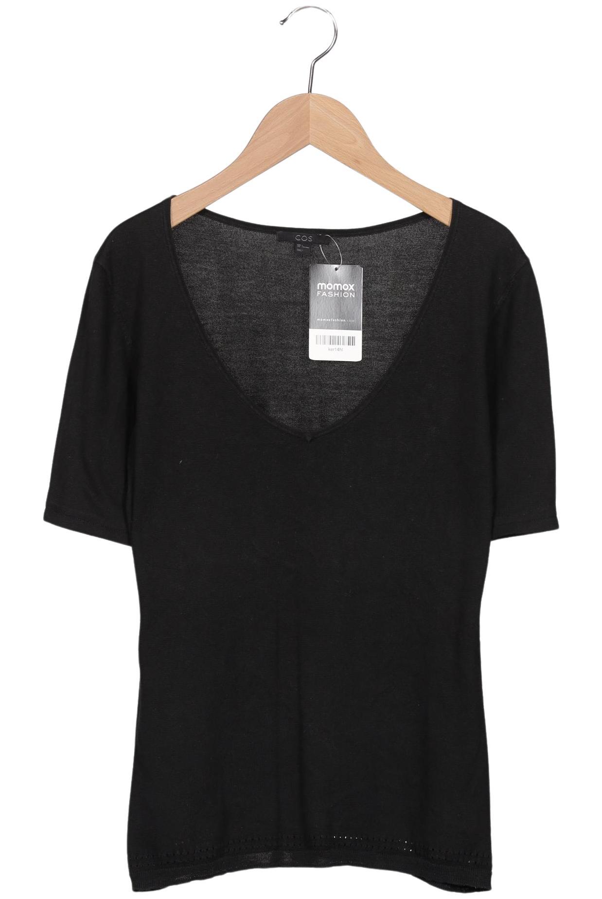 

COS Damen Pullover, schwarz, Gr. 42