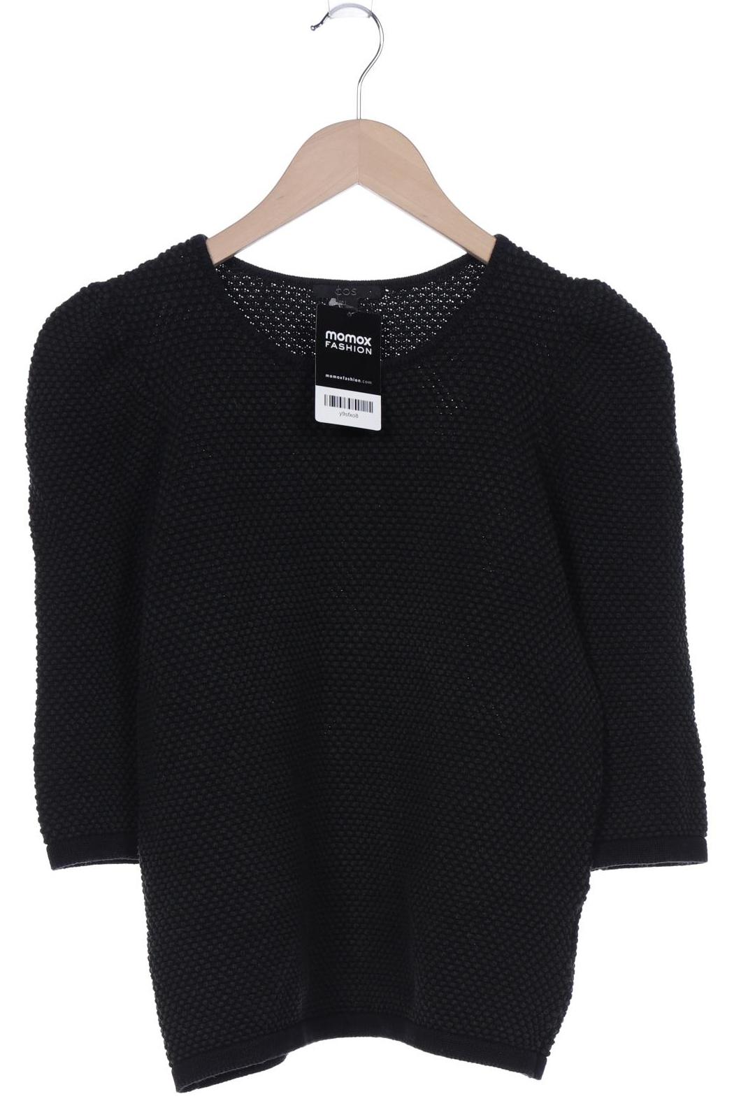 

COS Damen Pullover, schwarz, Gr. 36