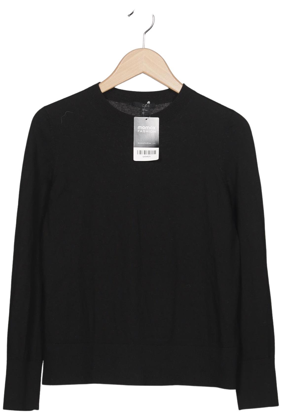 

COS Damen Pullover, schwarz, Gr. 38