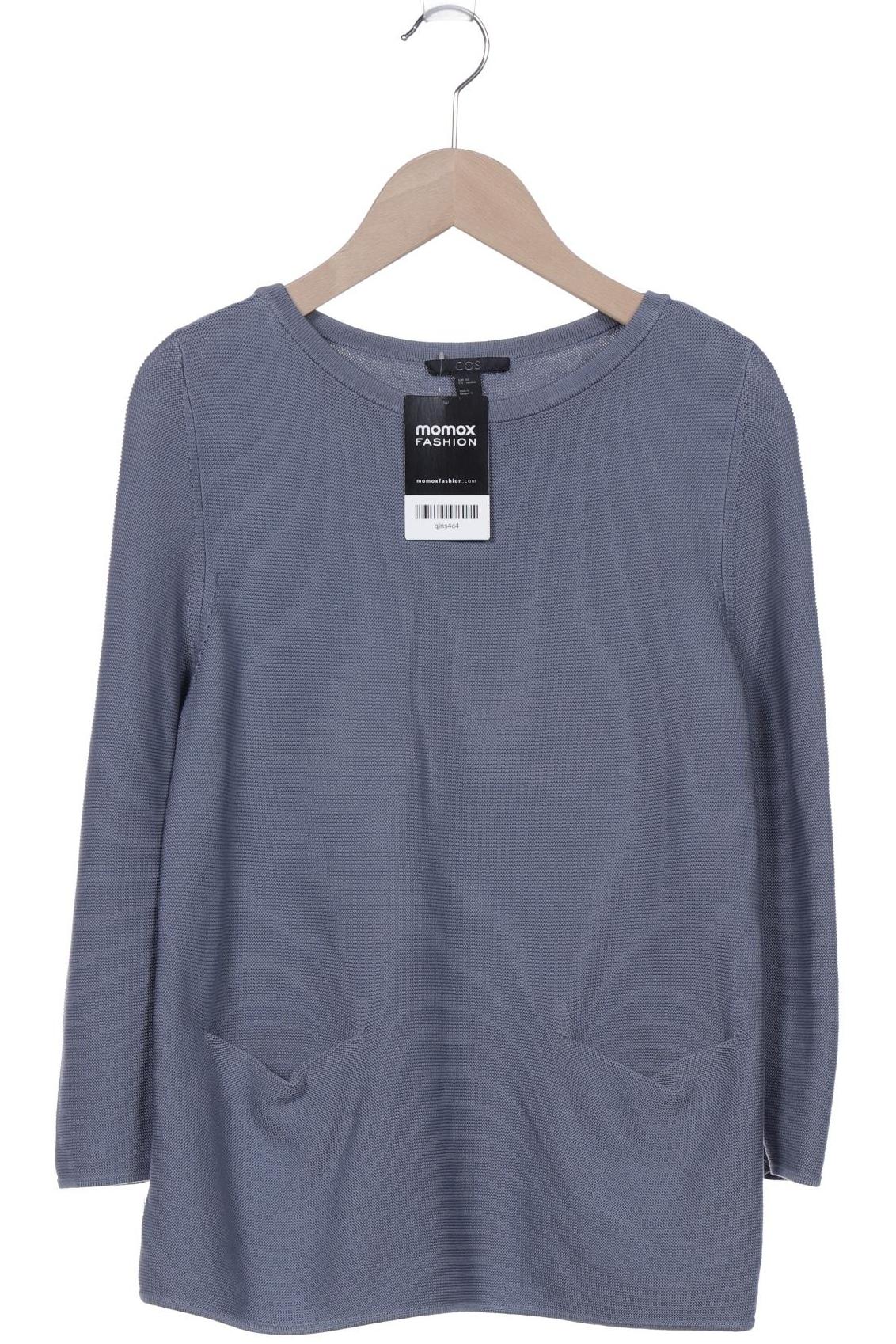 

COS Damen Pullover, blau, Gr. 34