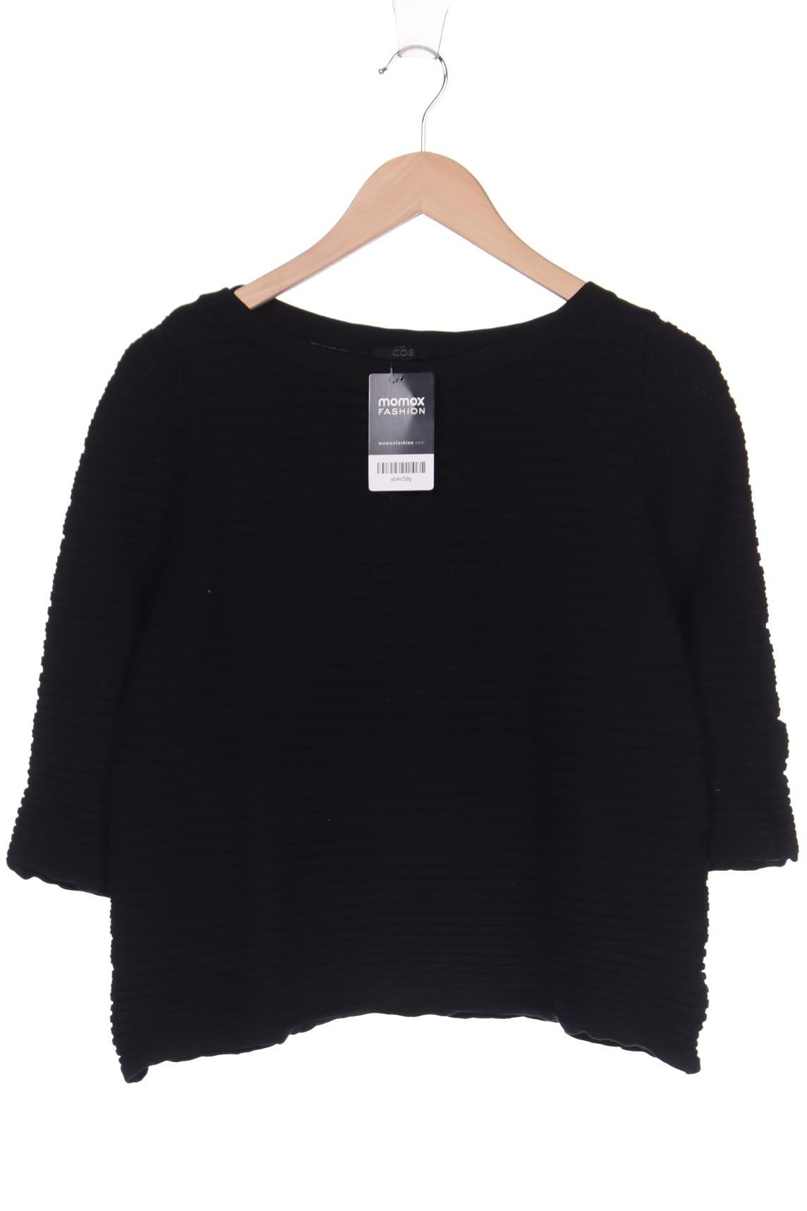 

COS Damen Pullover, schwarz, Gr. 38
