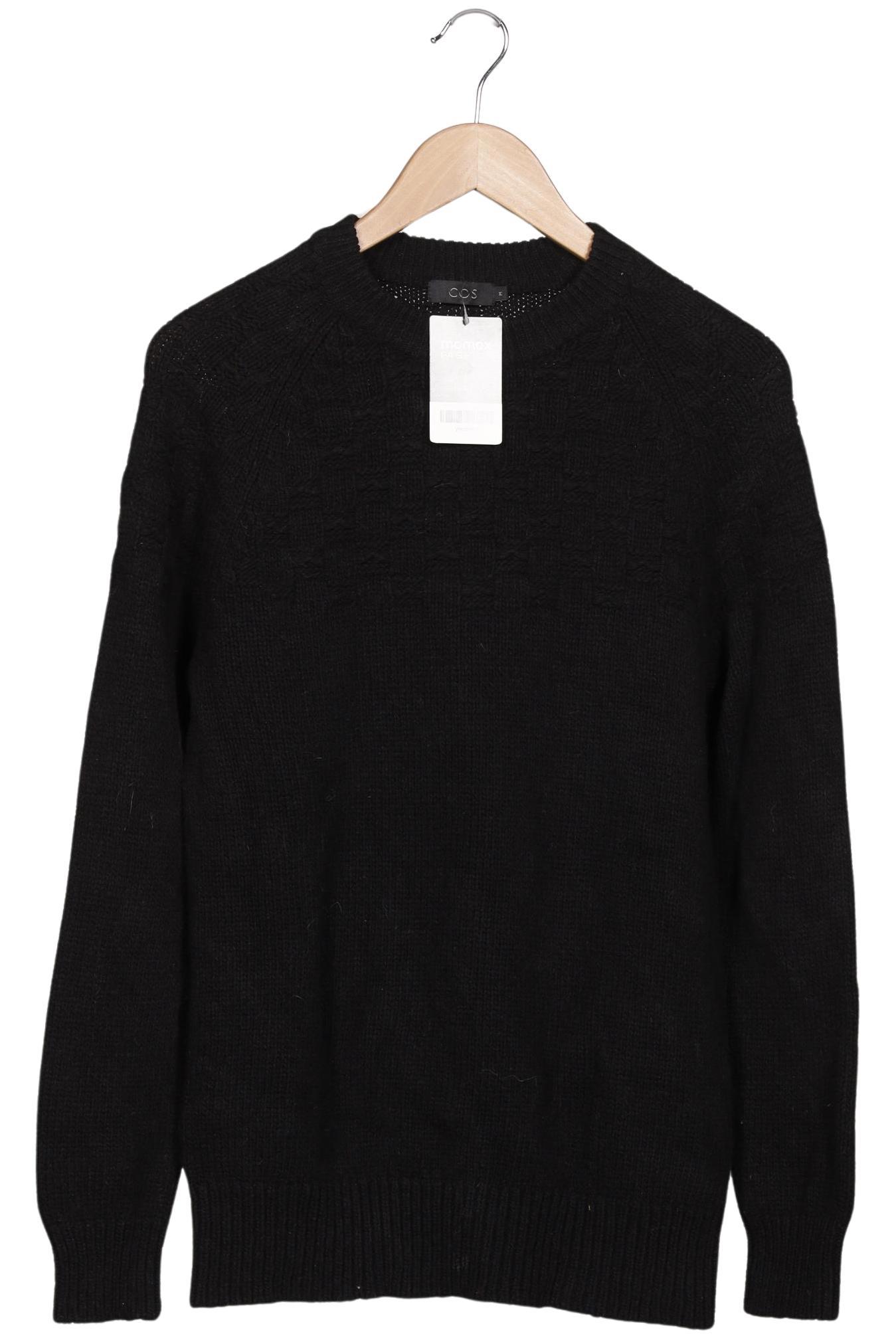 

COS Damen Pullover, schwarz, Gr. 38