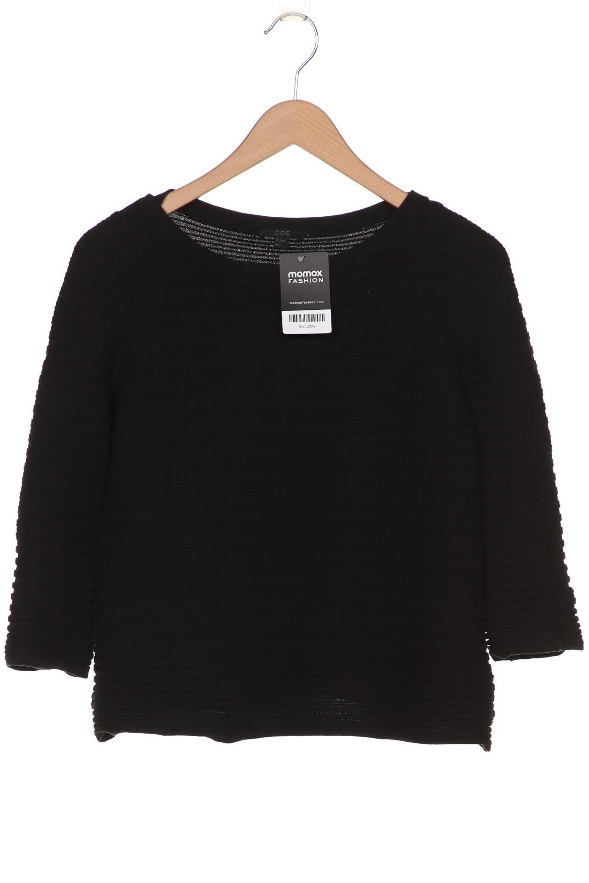 

COS Damen Pullover, schwarz, Gr. 34