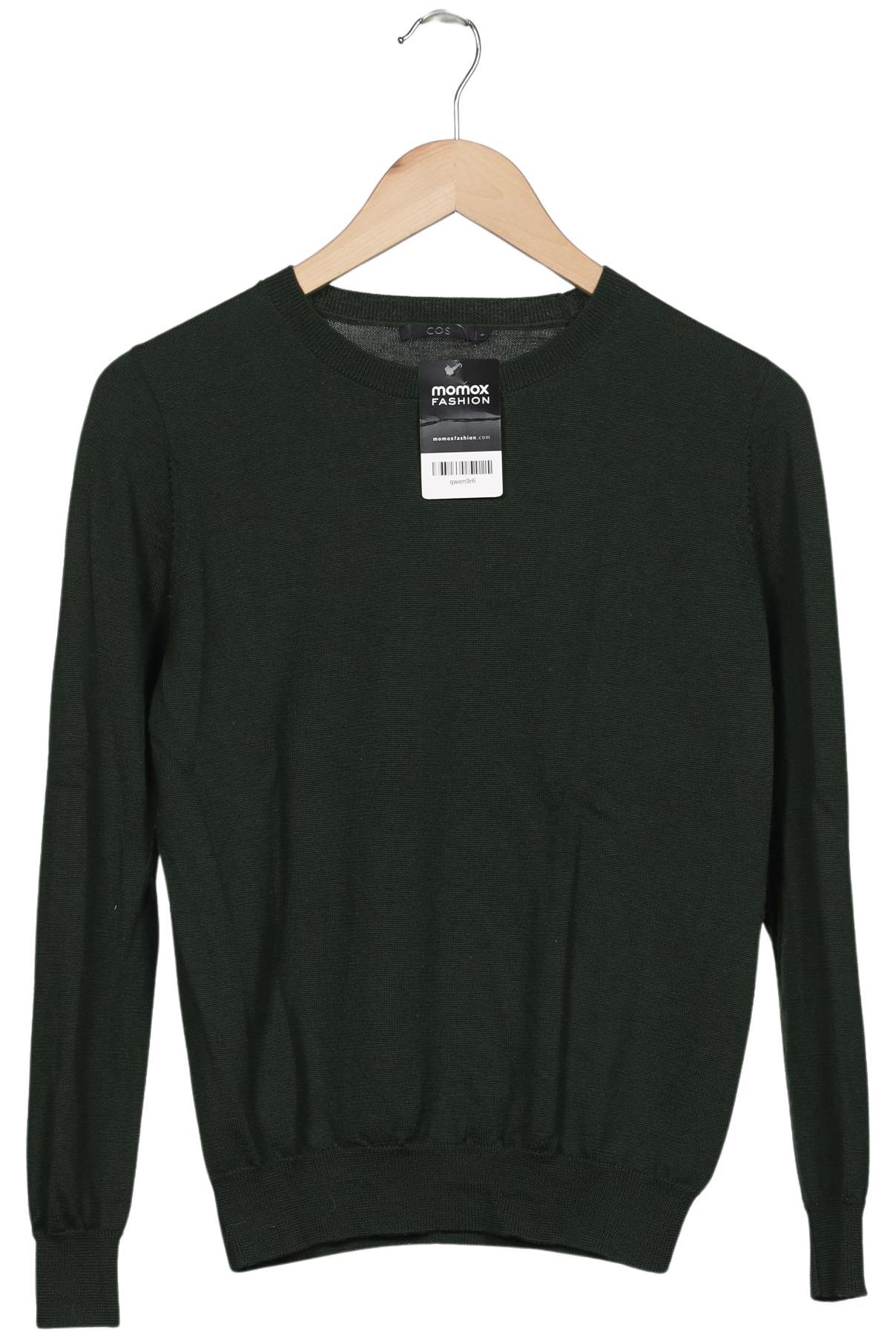

COS Damen Pullover, grün, Gr. 36