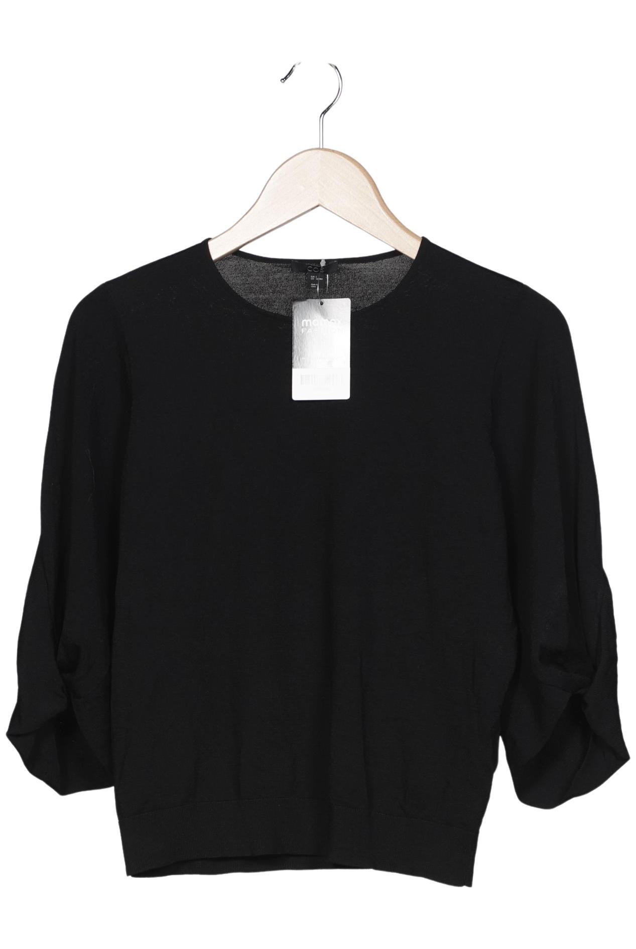 

COS Damen Pullover, schwarz, Gr. 36