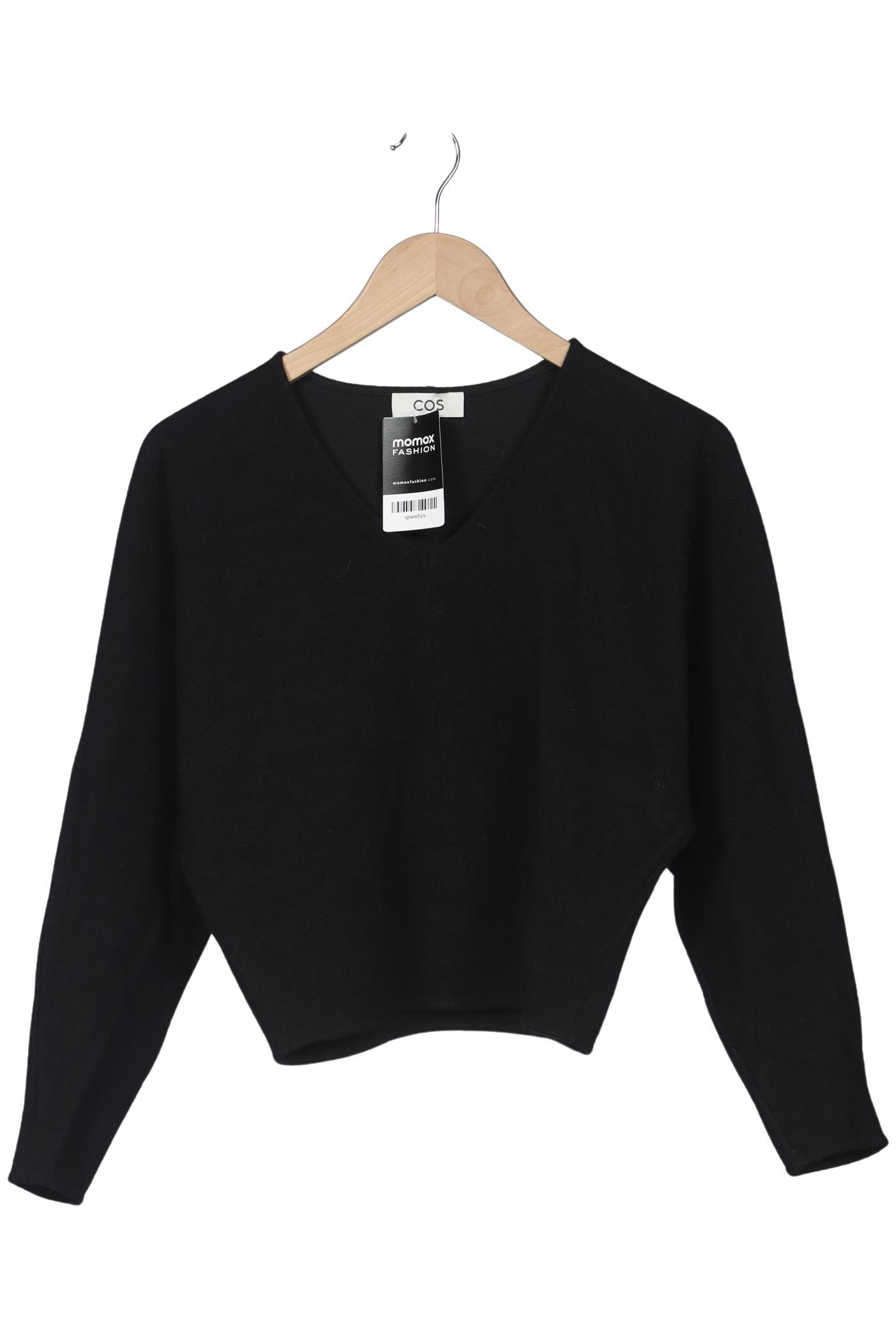 

COS Damen Pullover, schwarz, Gr. 34