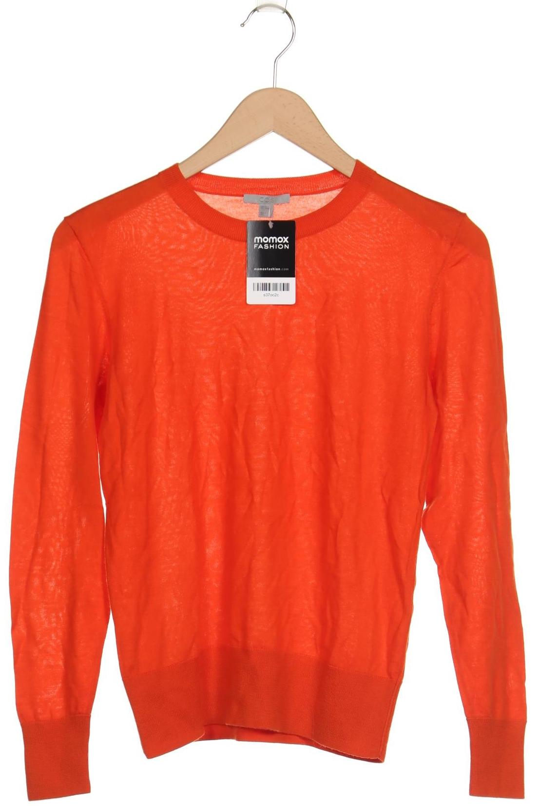 

COS Damen Pullover, orange, Gr. 34