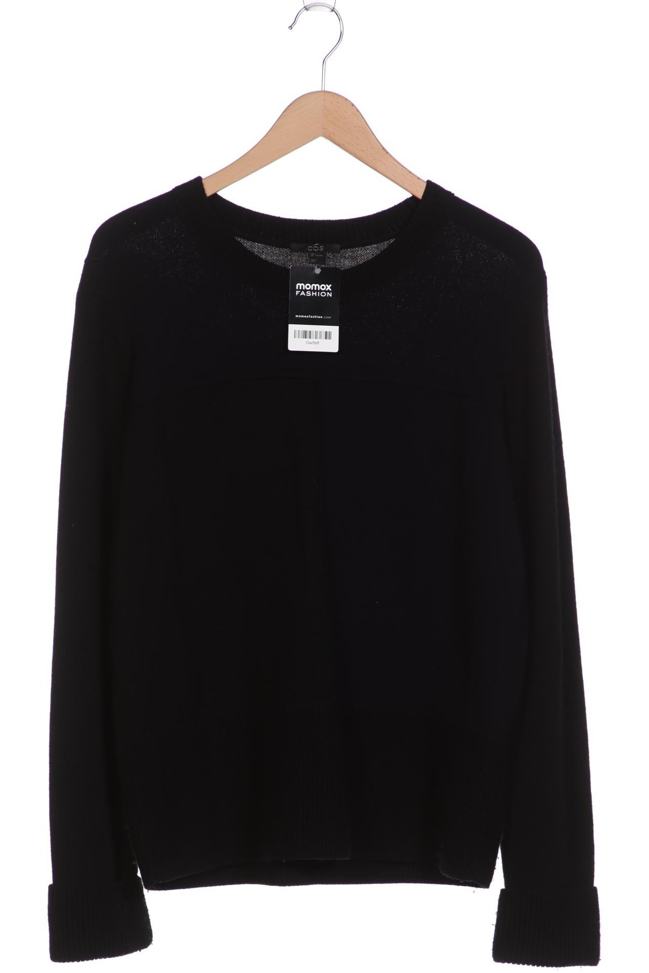 

COS Damen Pullover, schwarz, Gr. 42