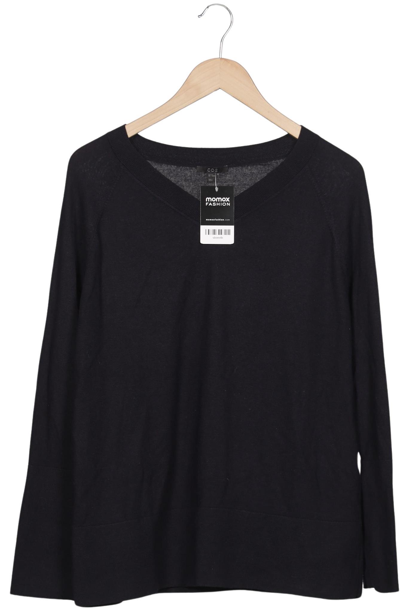 

COS Damen Pullover, marineblau, Gr. 34