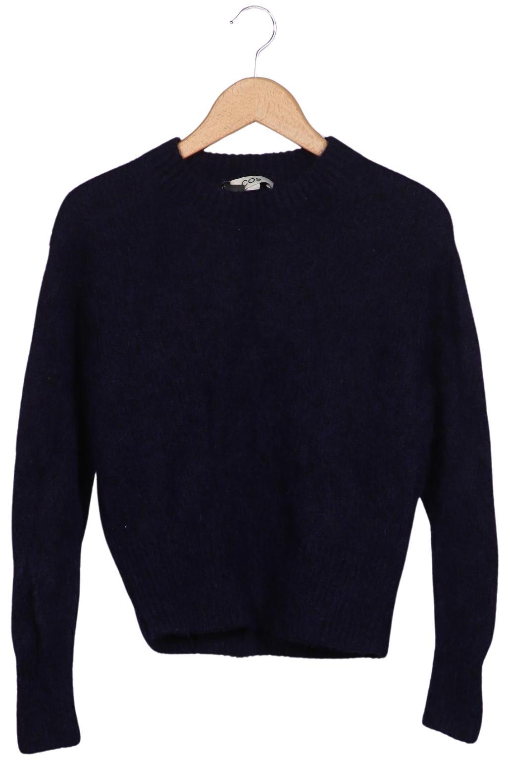 

COS Damen Pullover, marineblau, Gr. 36