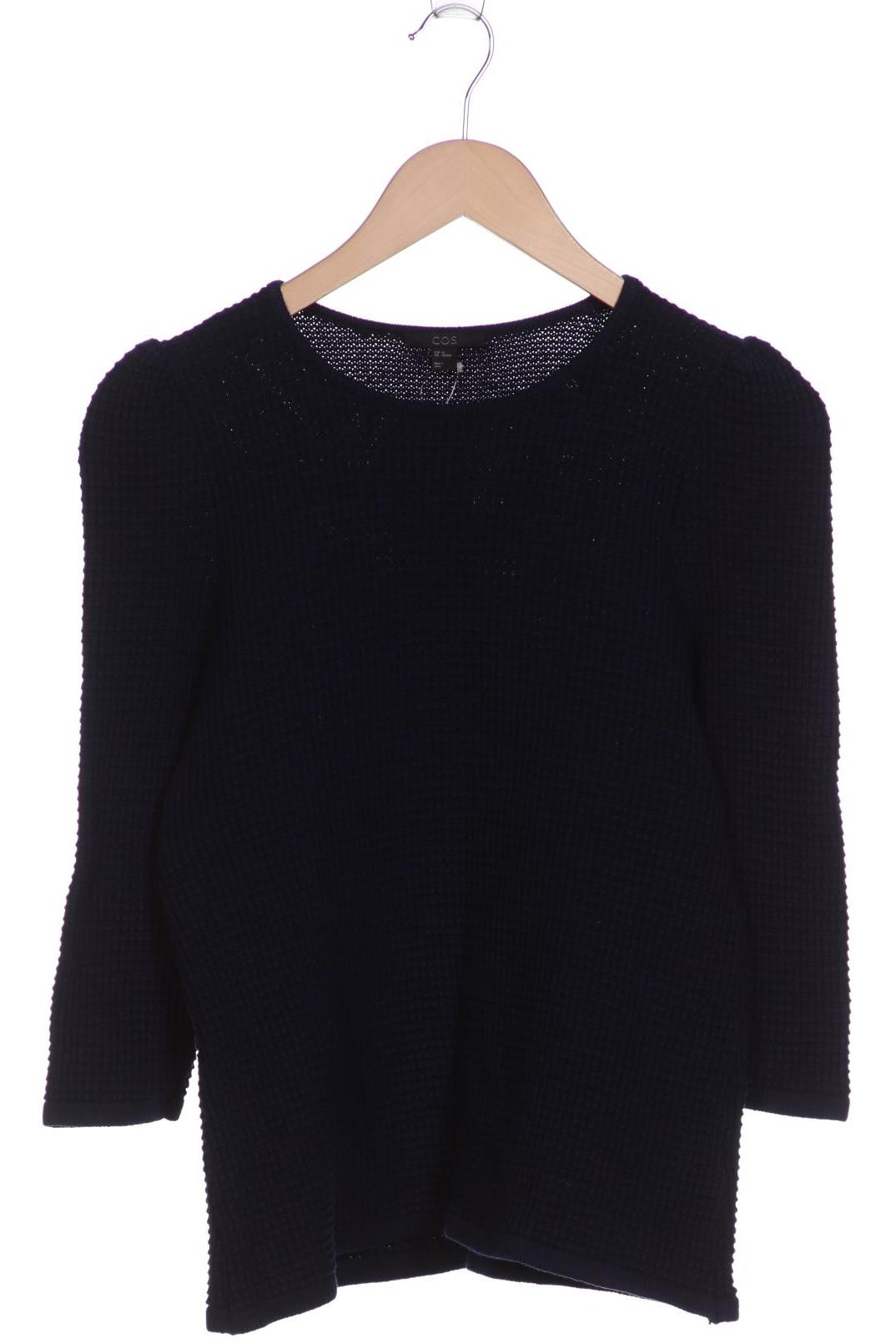 

COS Damen Pullover, marineblau, Gr. 34