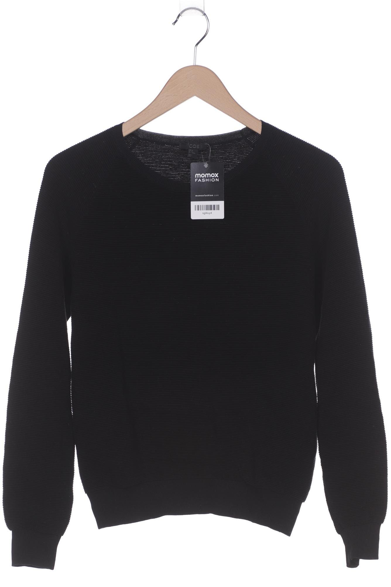 

COS Damen Pullover, schwarz, Gr. 38