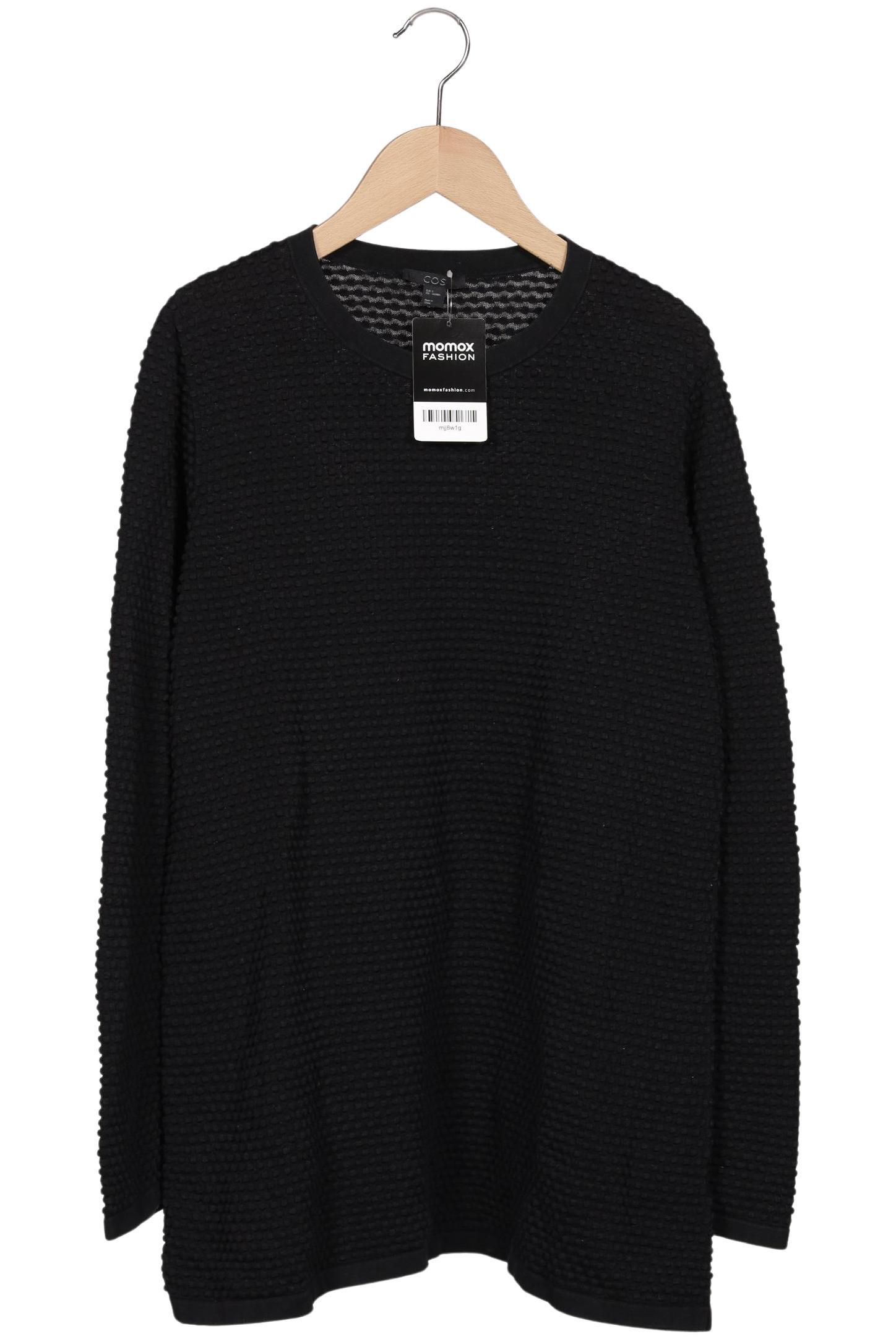 

COS Damen Pullover, schwarz, Gr. 36