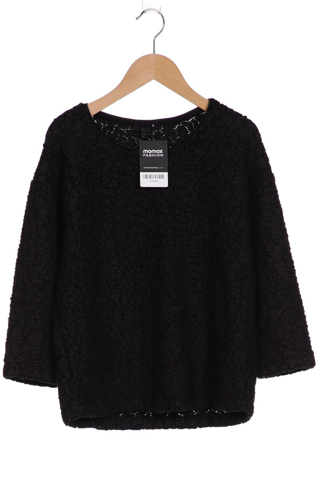 

COS Damen Pullover, schwarz