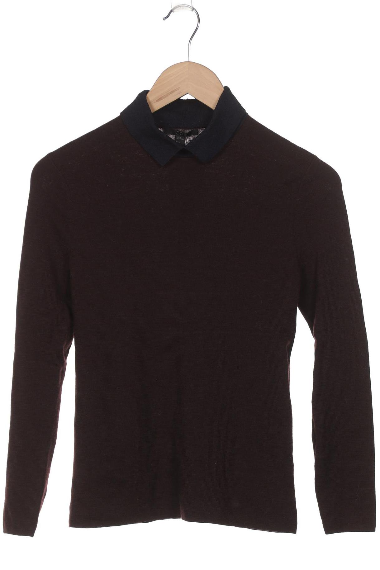 

COS Damen Pullover, bordeaux, Gr. 34