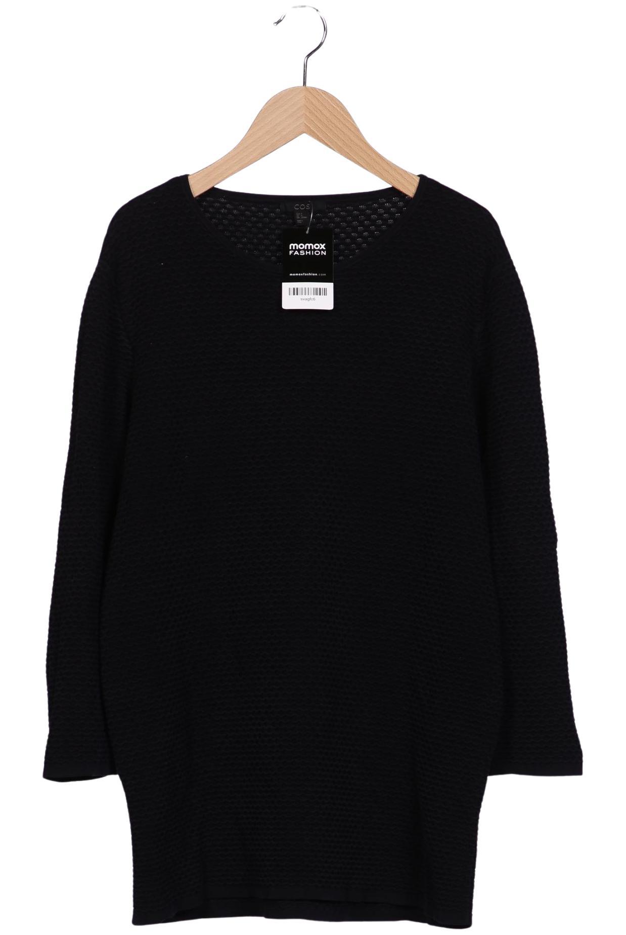

COS Damen Pullover, schwarz, Gr. 38