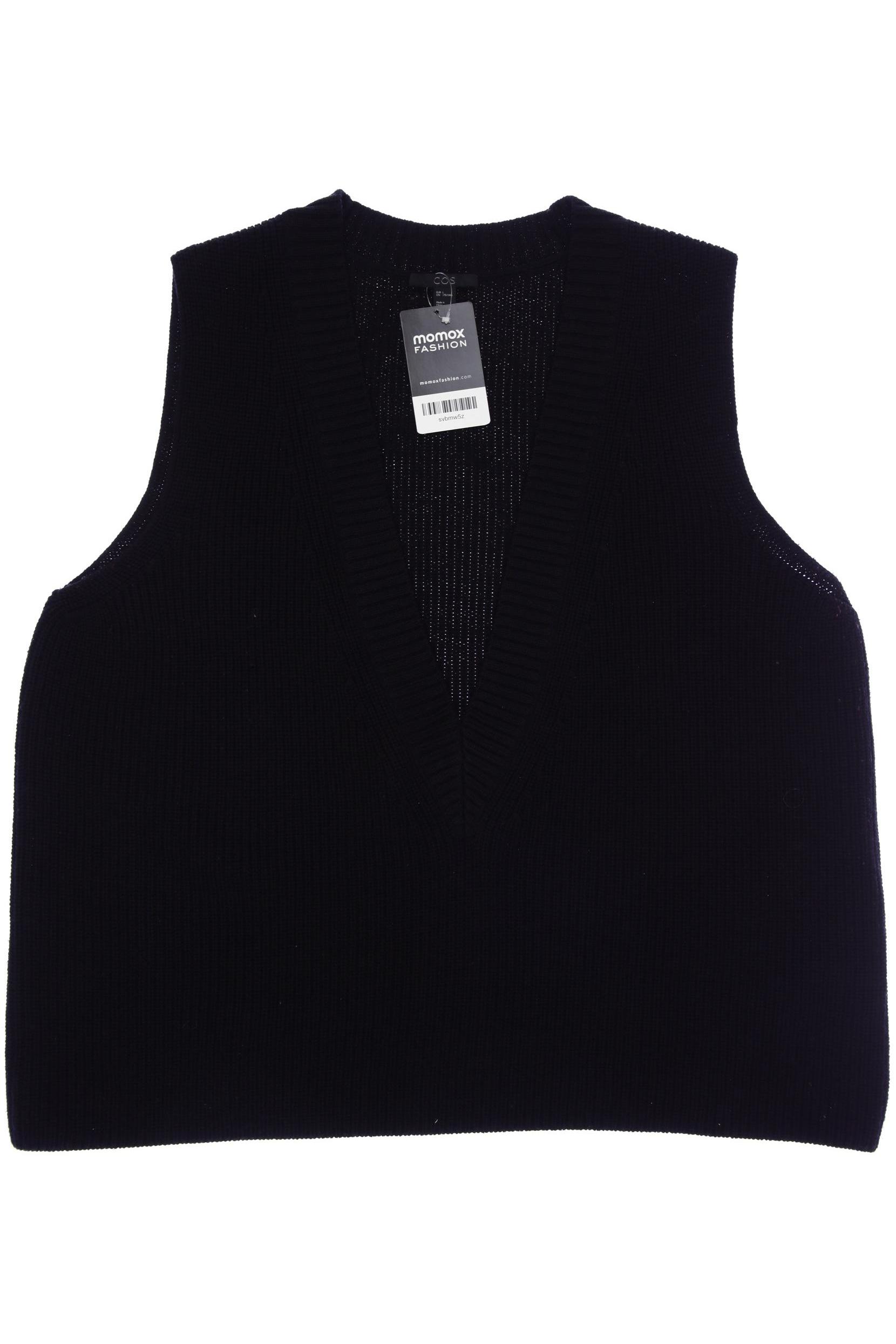 

COS Damen Pullover, schwarz, Gr. 42