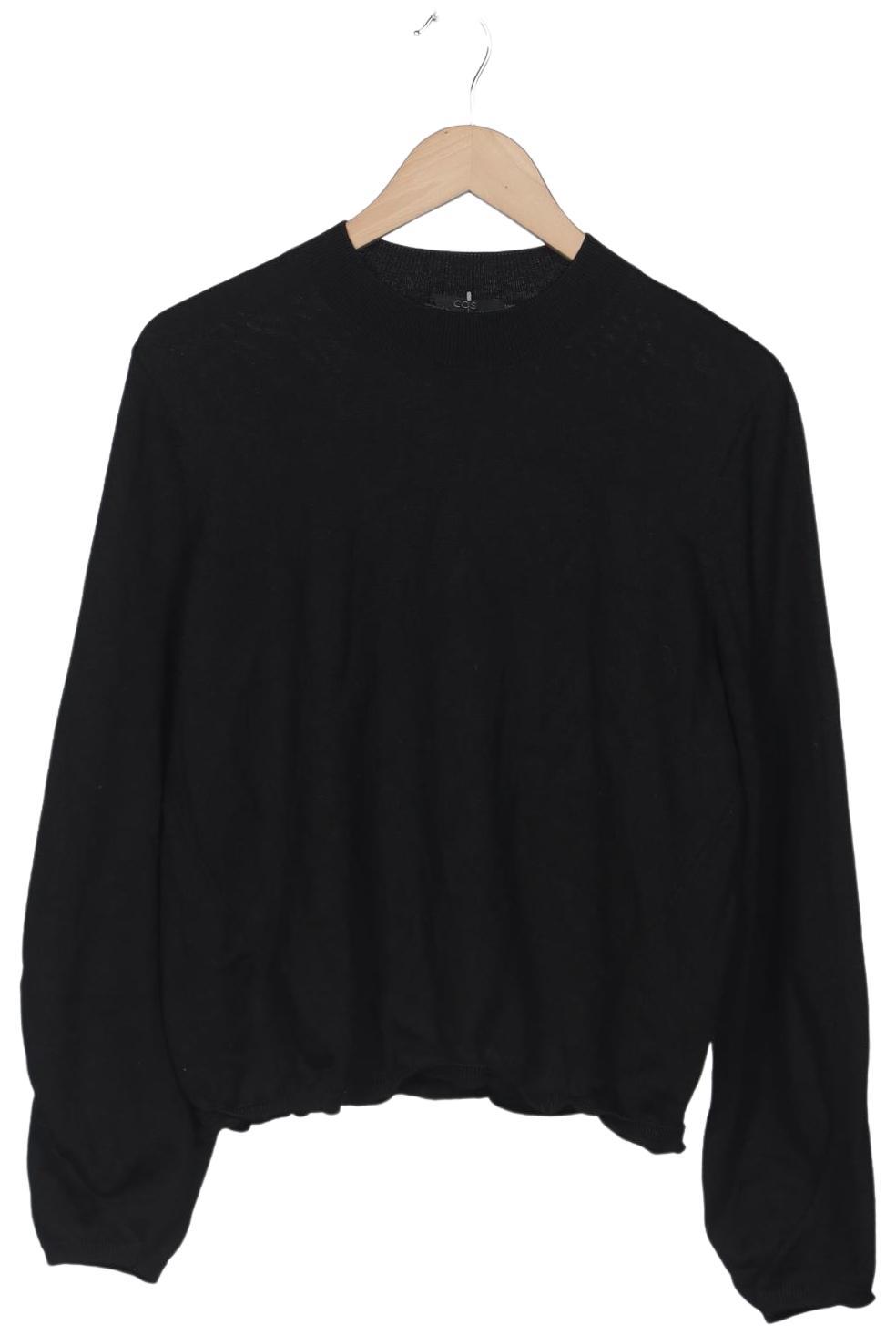 

COS Damen Pullover, schwarz, Gr. 42