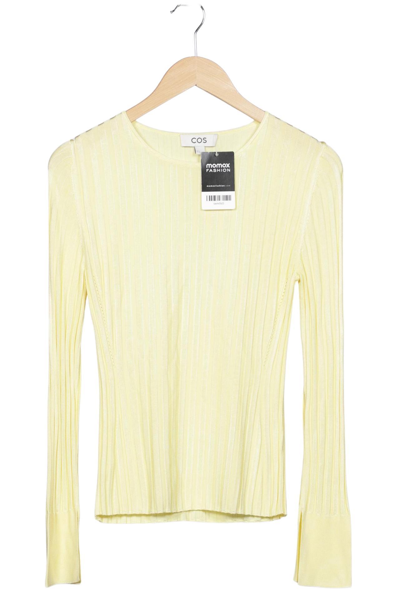 

COS Damen Pullover, gelb, Gr. 36