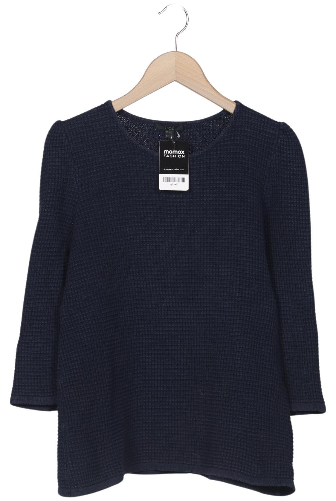 

COS Damen Pullover, marineblau, Gr. 38