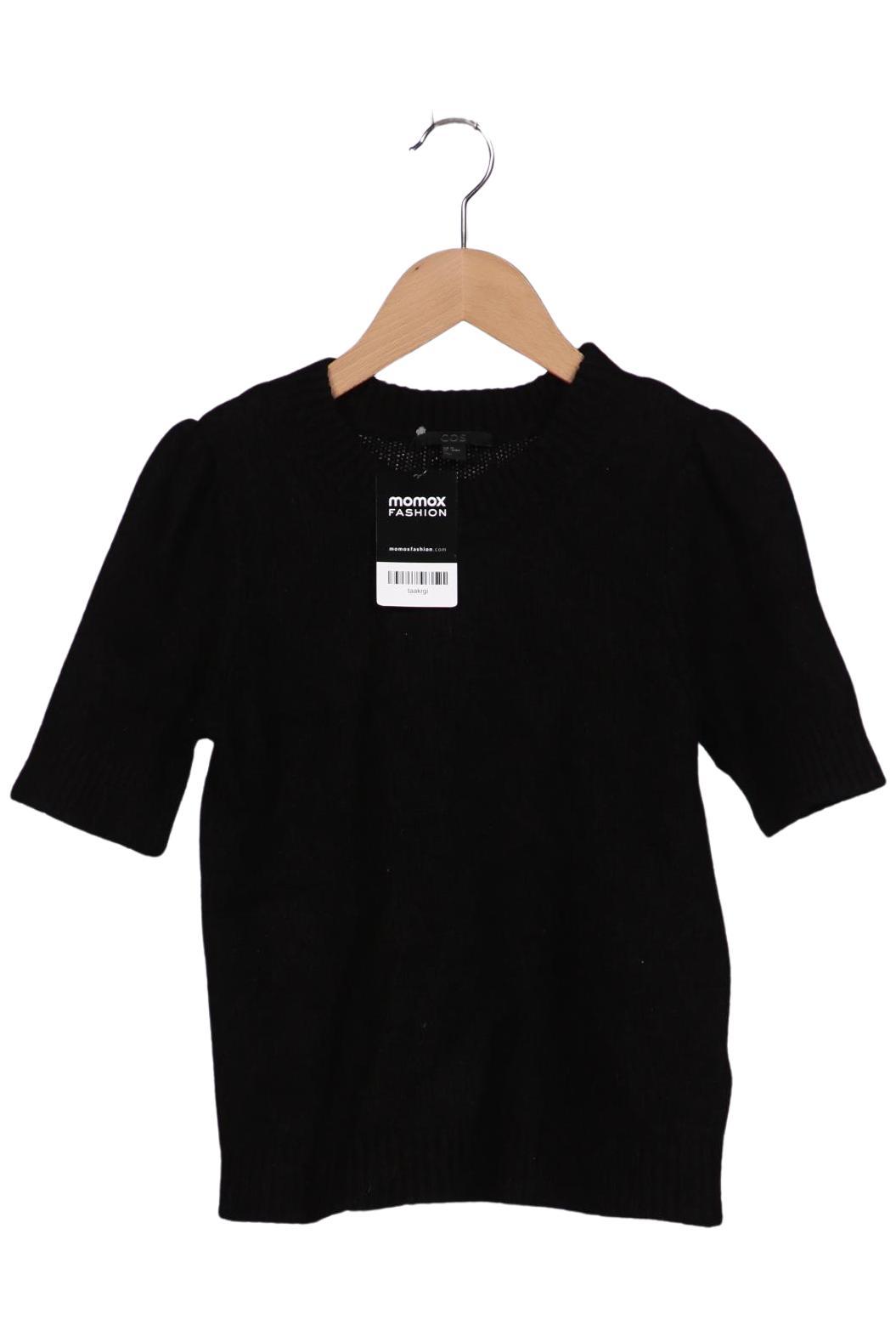 

COS Damen Pullover, schwarz, Gr. 34