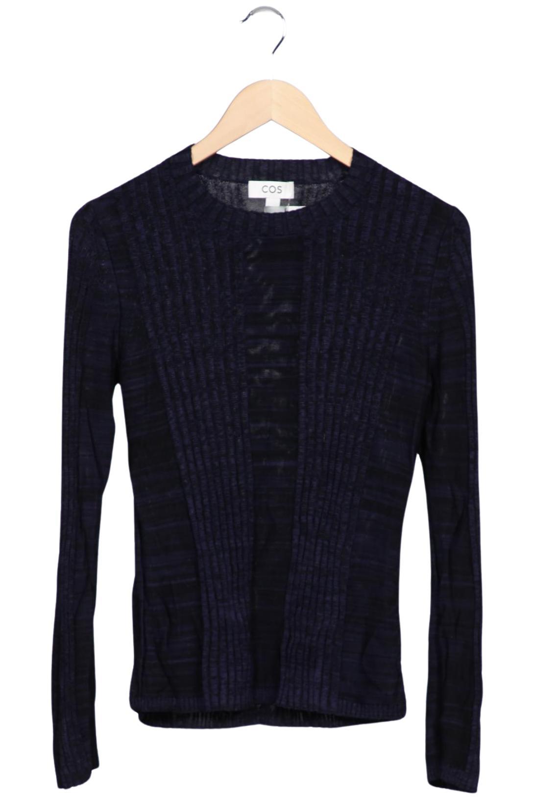 

COS Damen Pullover, marineblau, Gr. 38