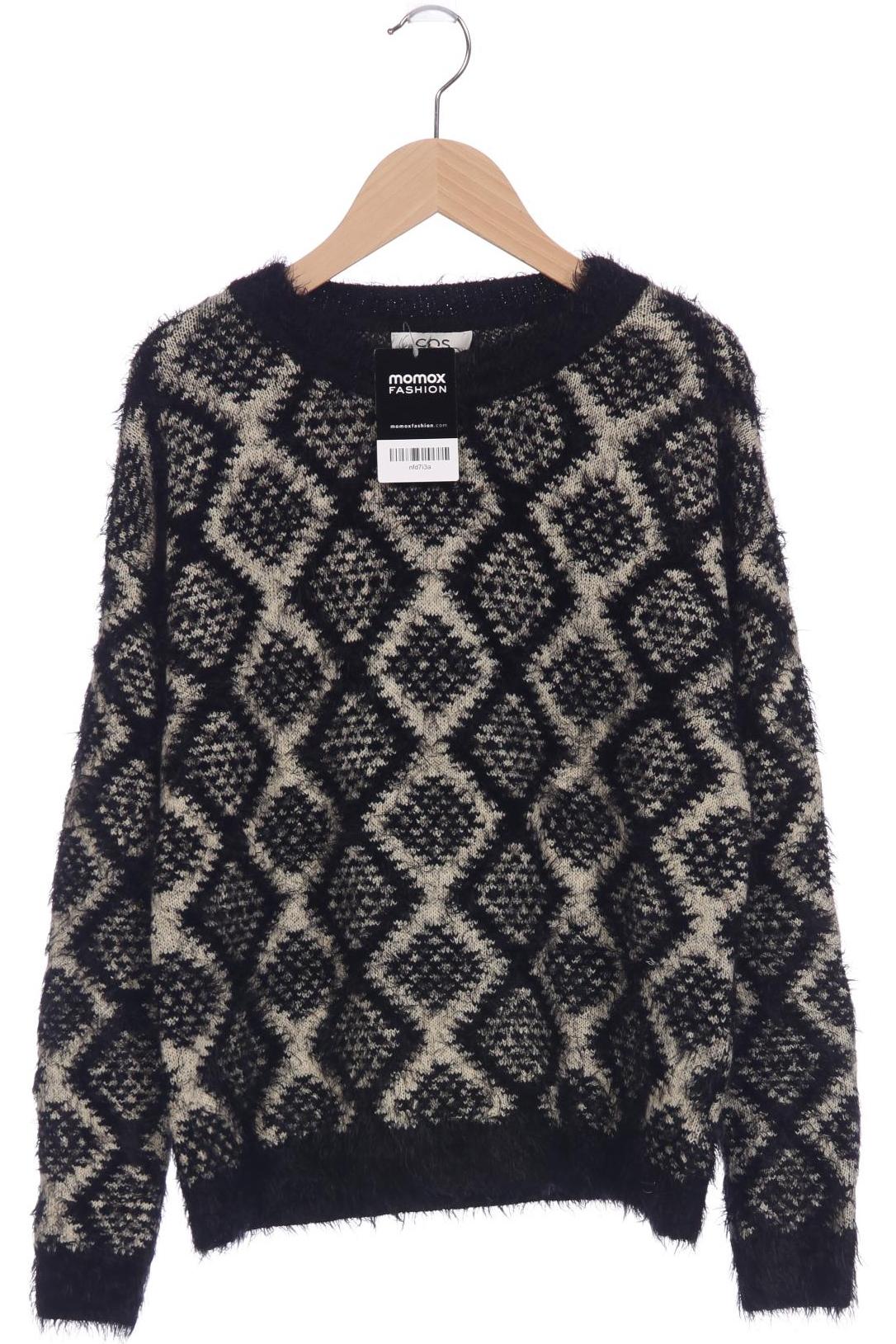 

COS Damen Pullover, schwarz, Gr. 34