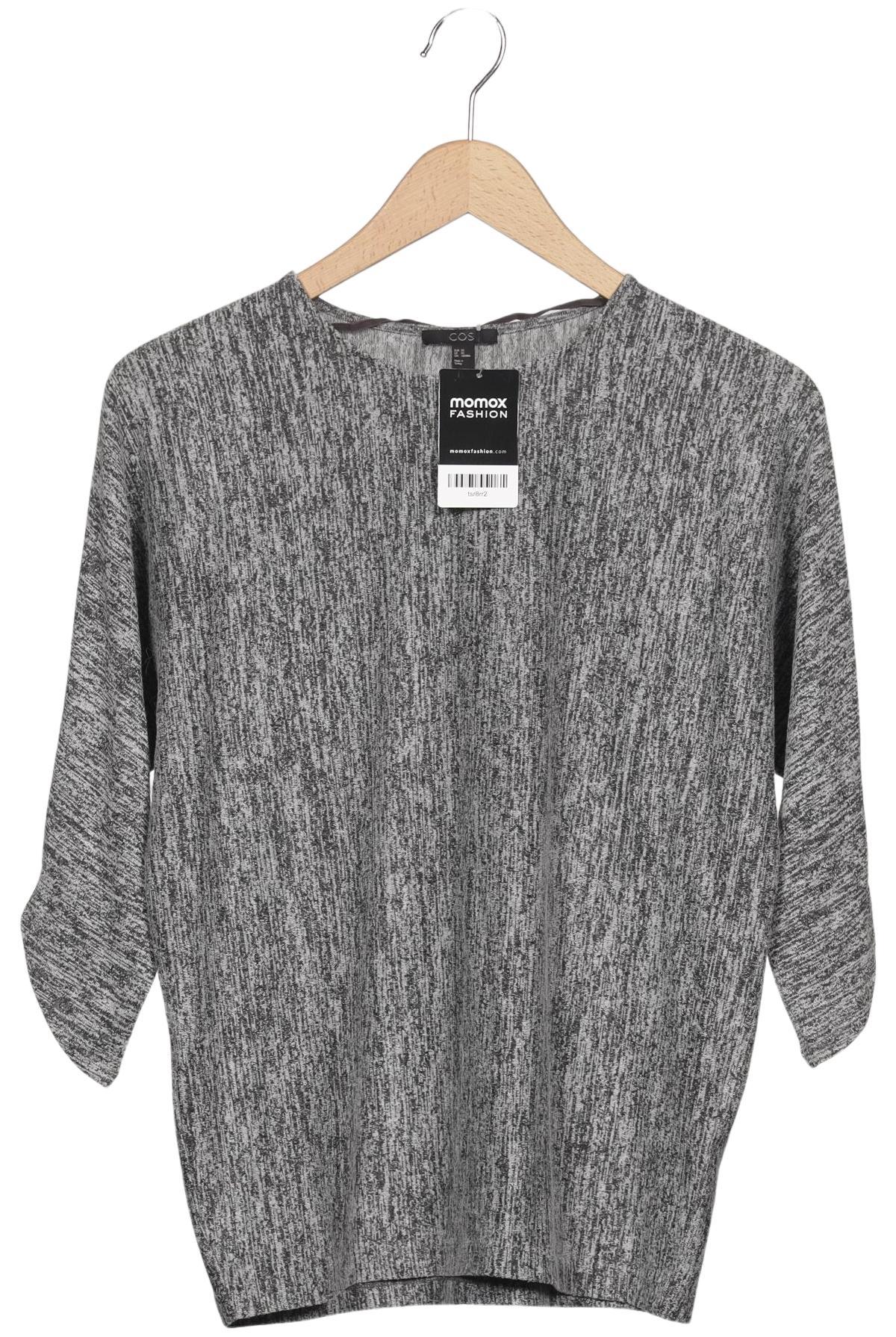 

COS Damen Pullover, grau, Gr. 34