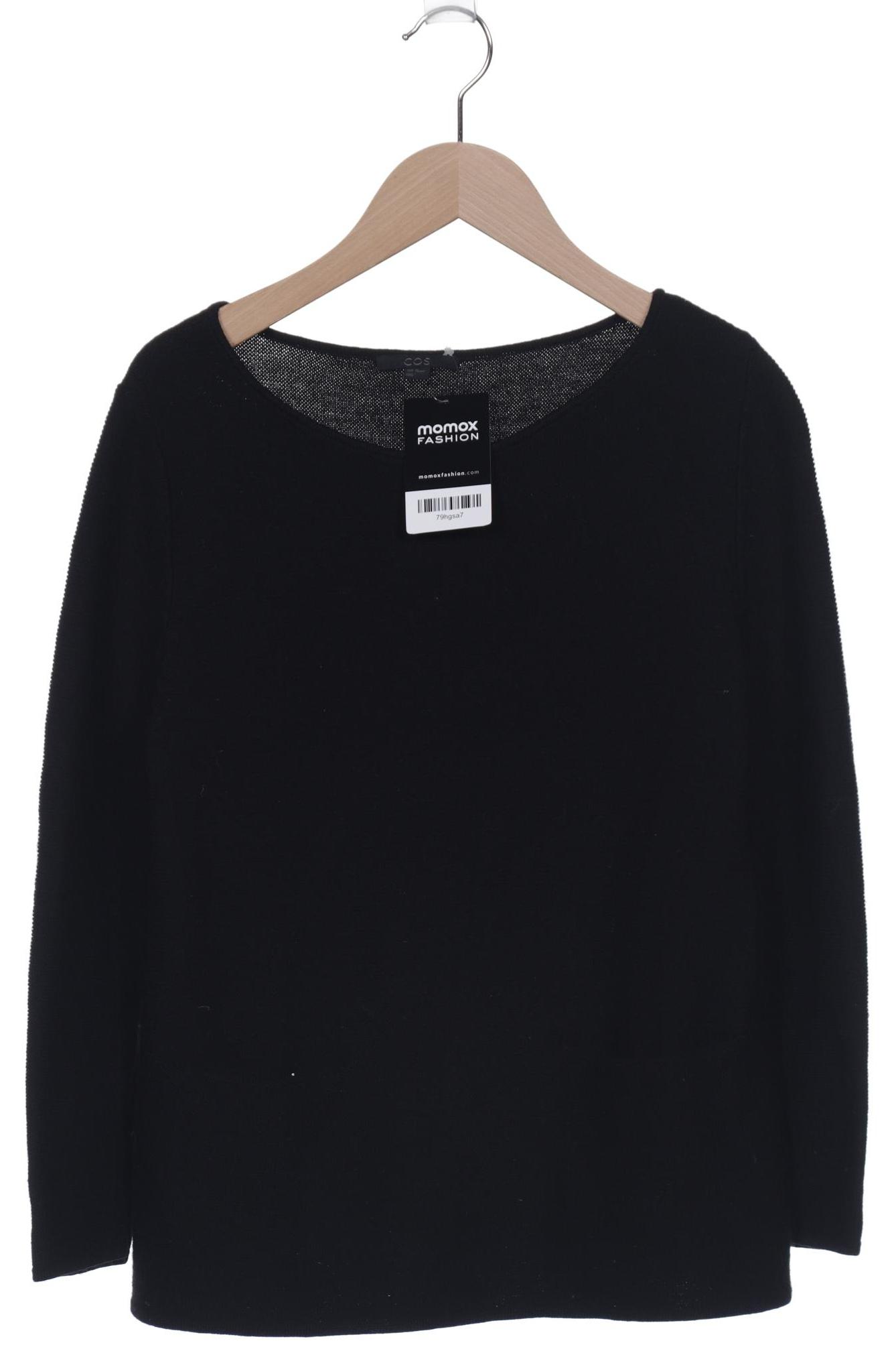 

COS Damen Pullover, schwarz, Gr. 34