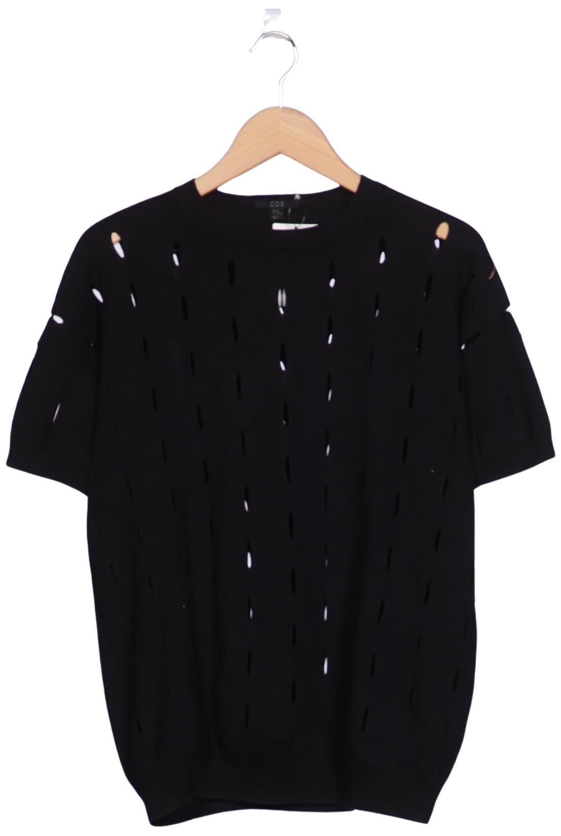 

COS Damen Pullover, schwarz, Gr. 34