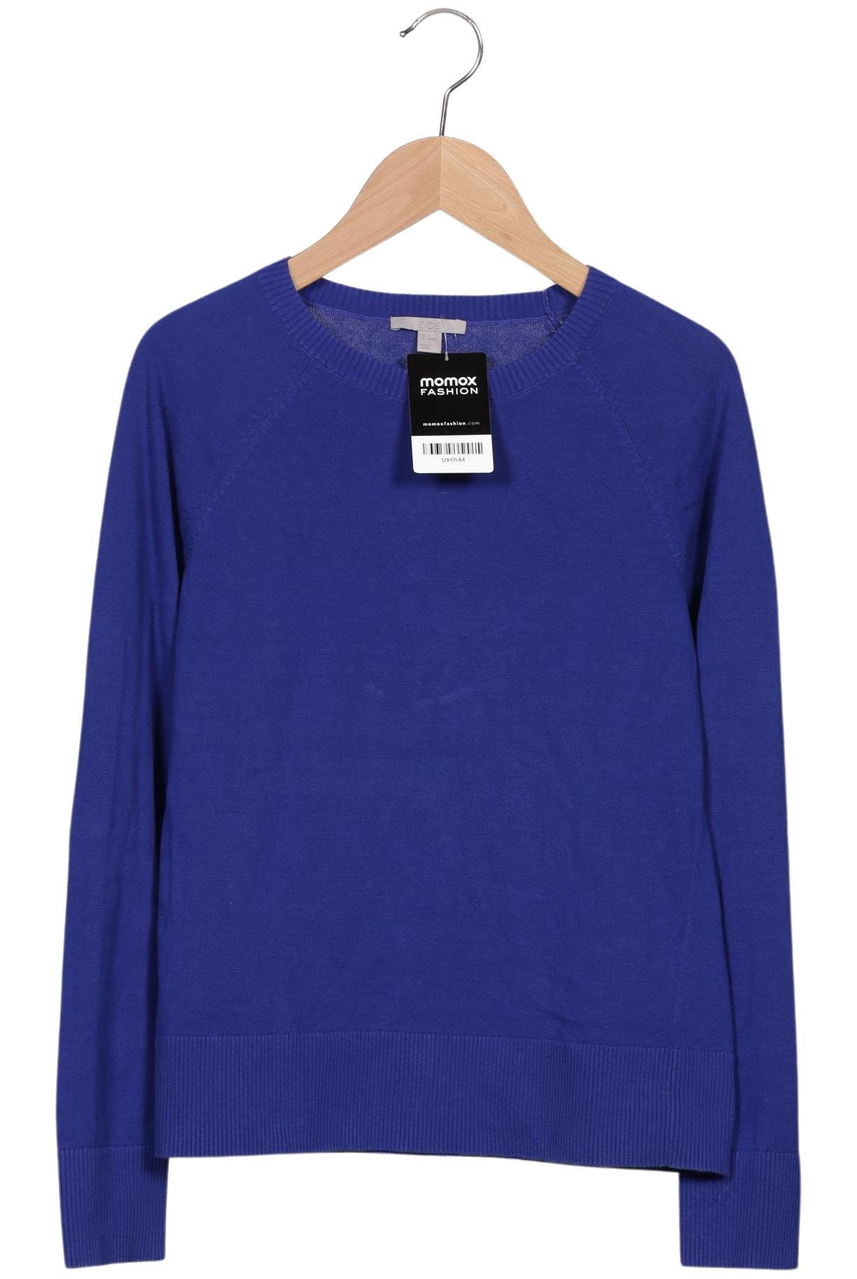 

COS Damen Pullover, blau, Gr. 34