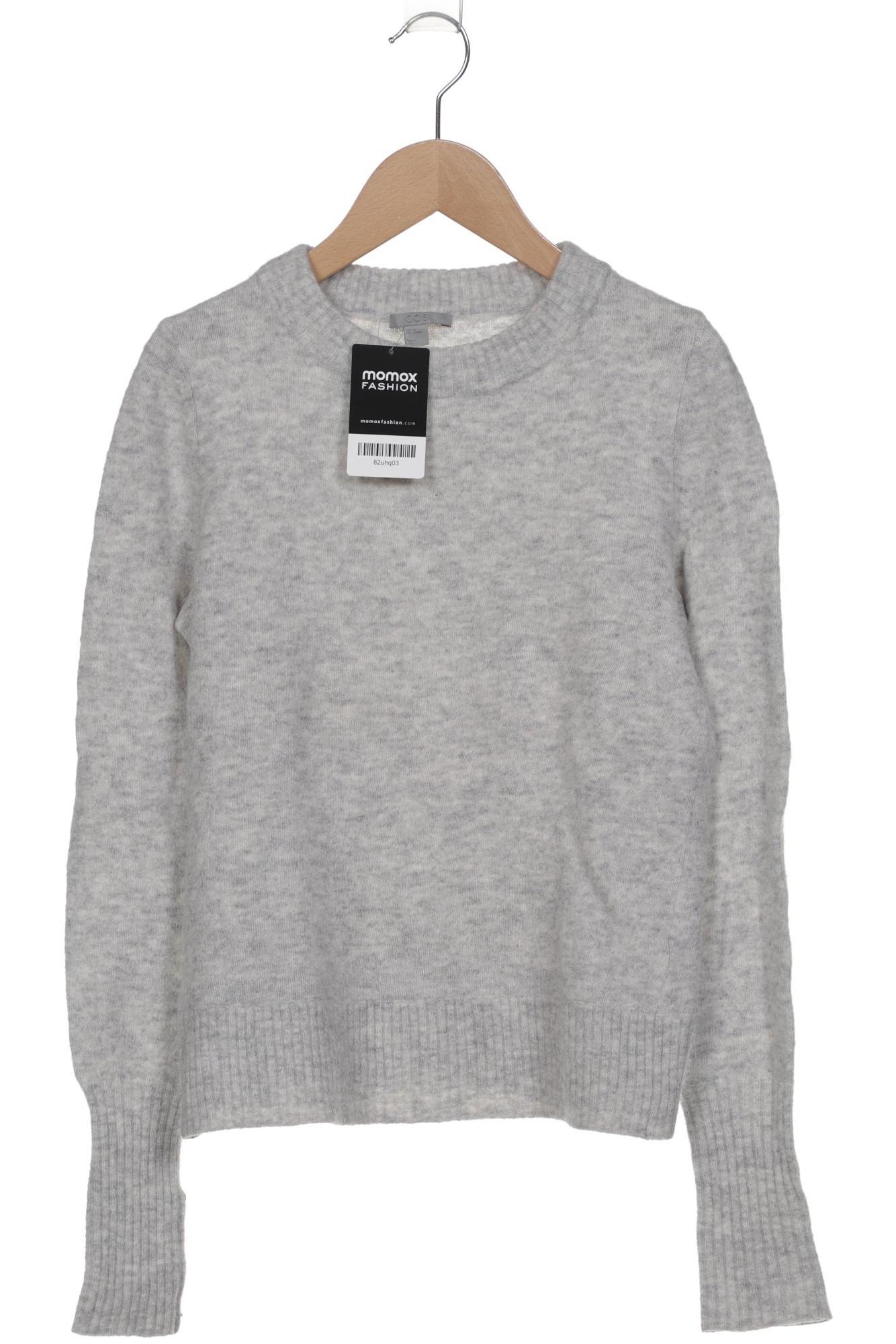 

COS Damen Pullover, grau, Gr. 34