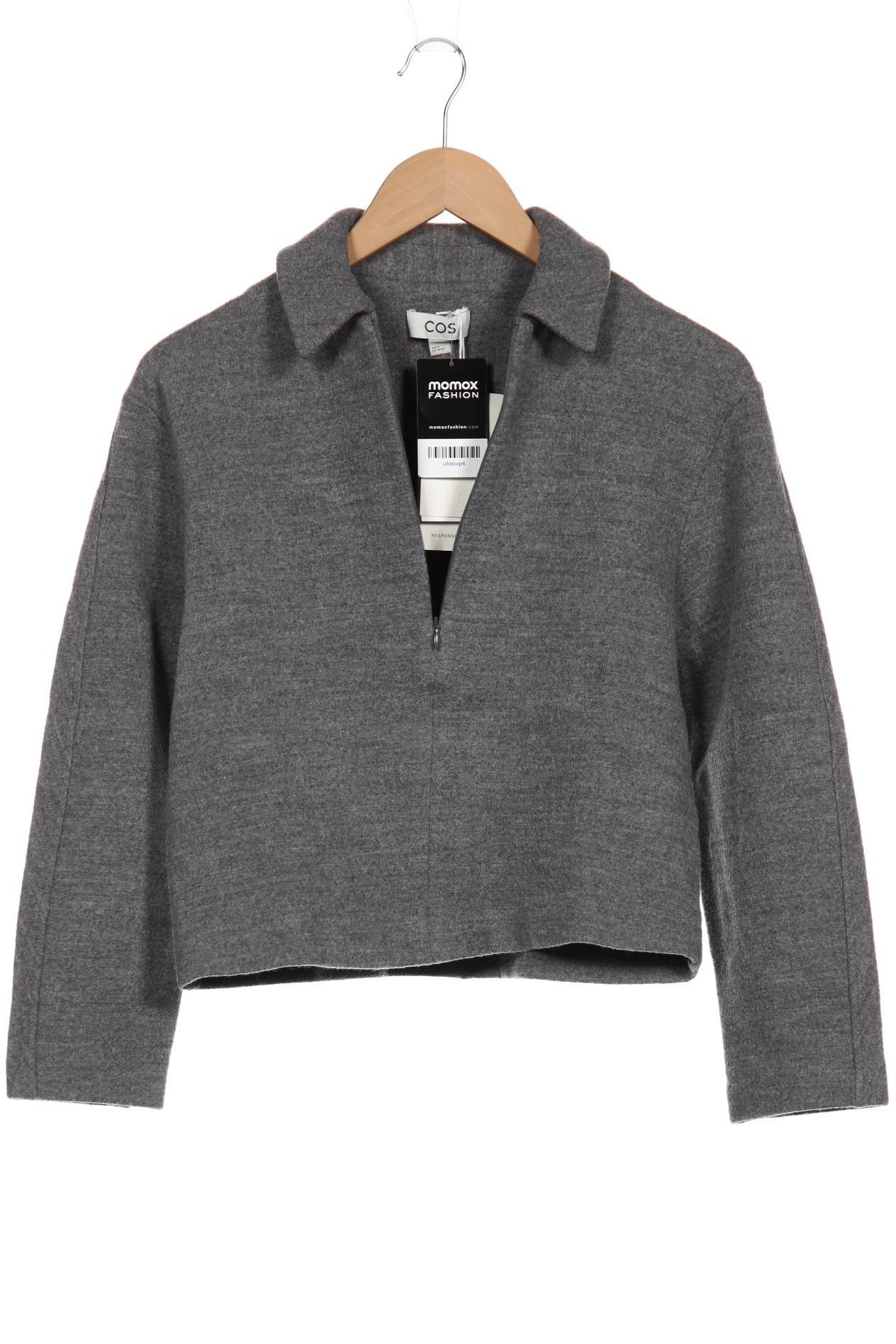 

COS Damen Pullover, grau, Gr. 34