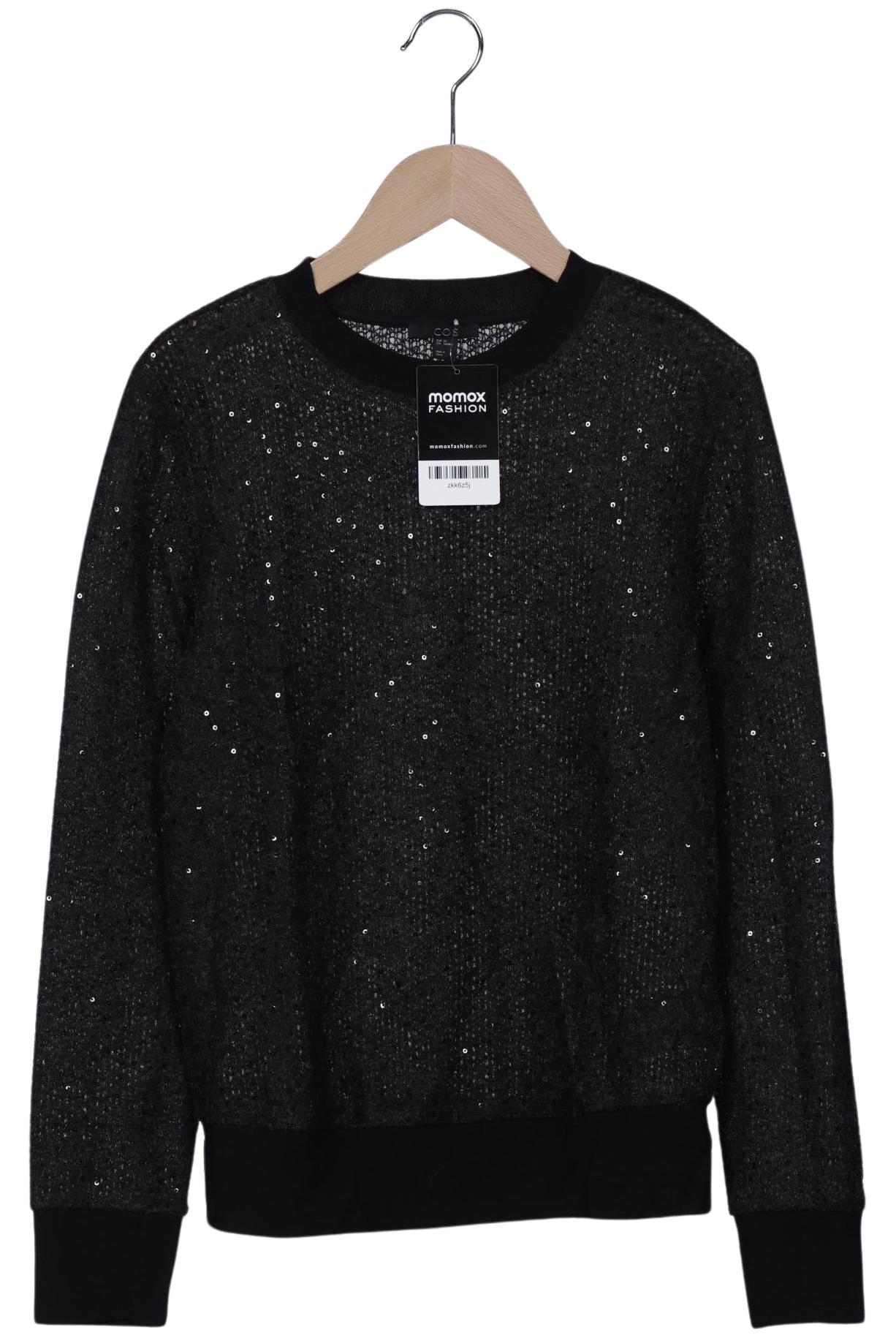 

COS Damen Pullover, schwarz, Gr. 34