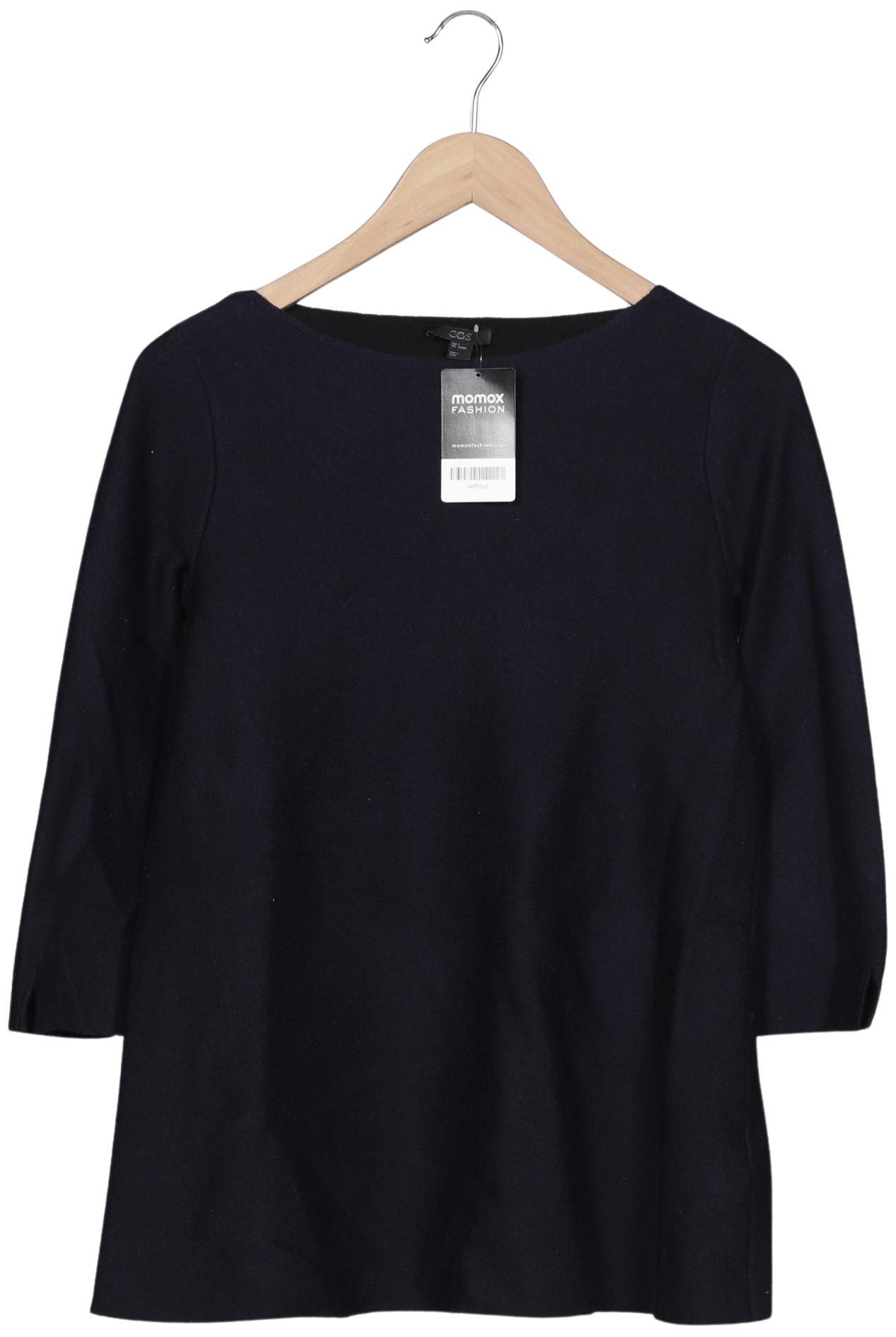 

COS Damen Pullover, marineblau, Gr. 36