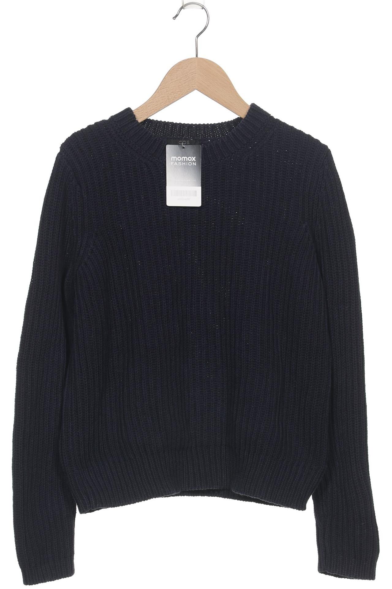 

COS Damen Pullover, marineblau, Gr. 36