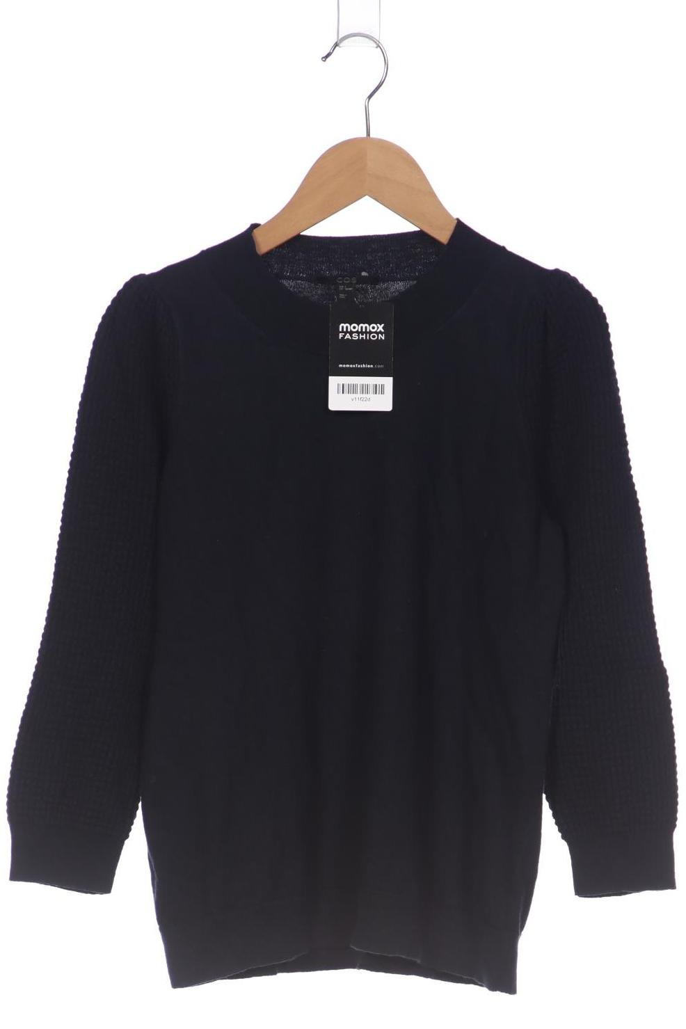 

COS Damen Pullover, marineblau, Gr. 36