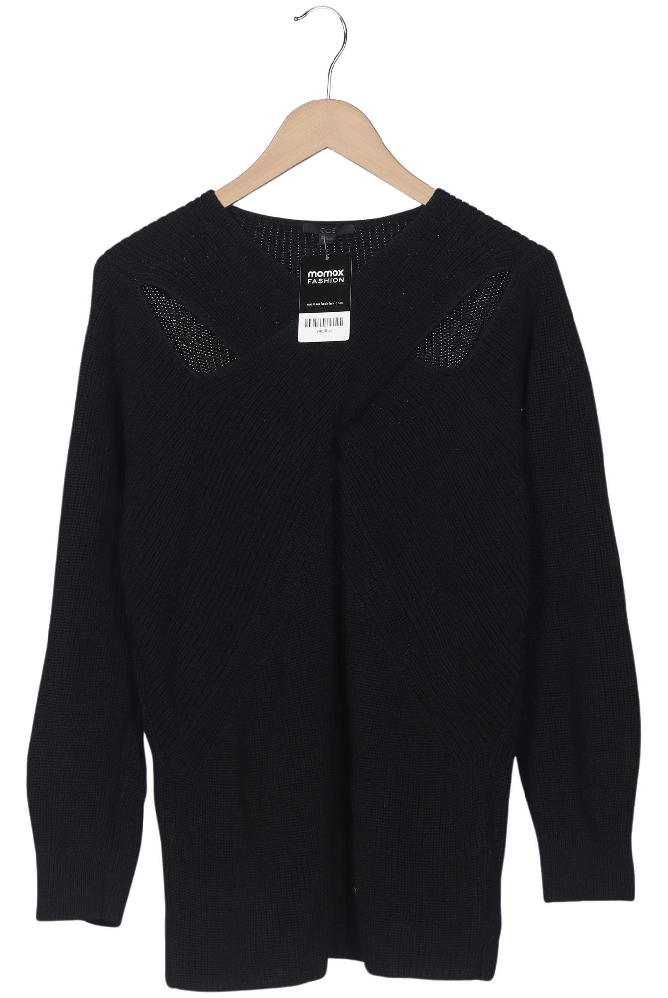 

COS Damen Pullover, schwarz, Gr. 42