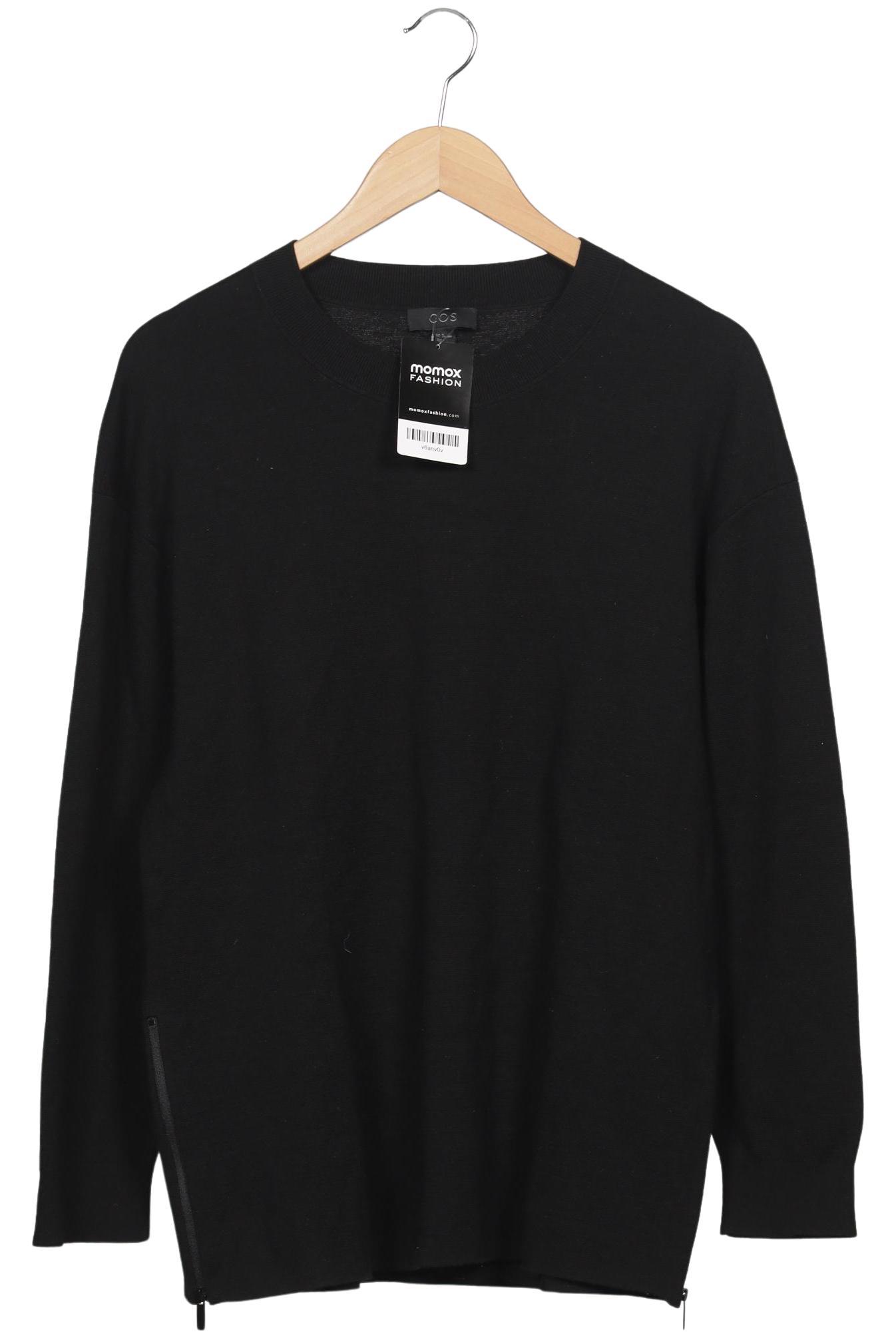 

COS Damen Pullover, schwarz, Gr. 38