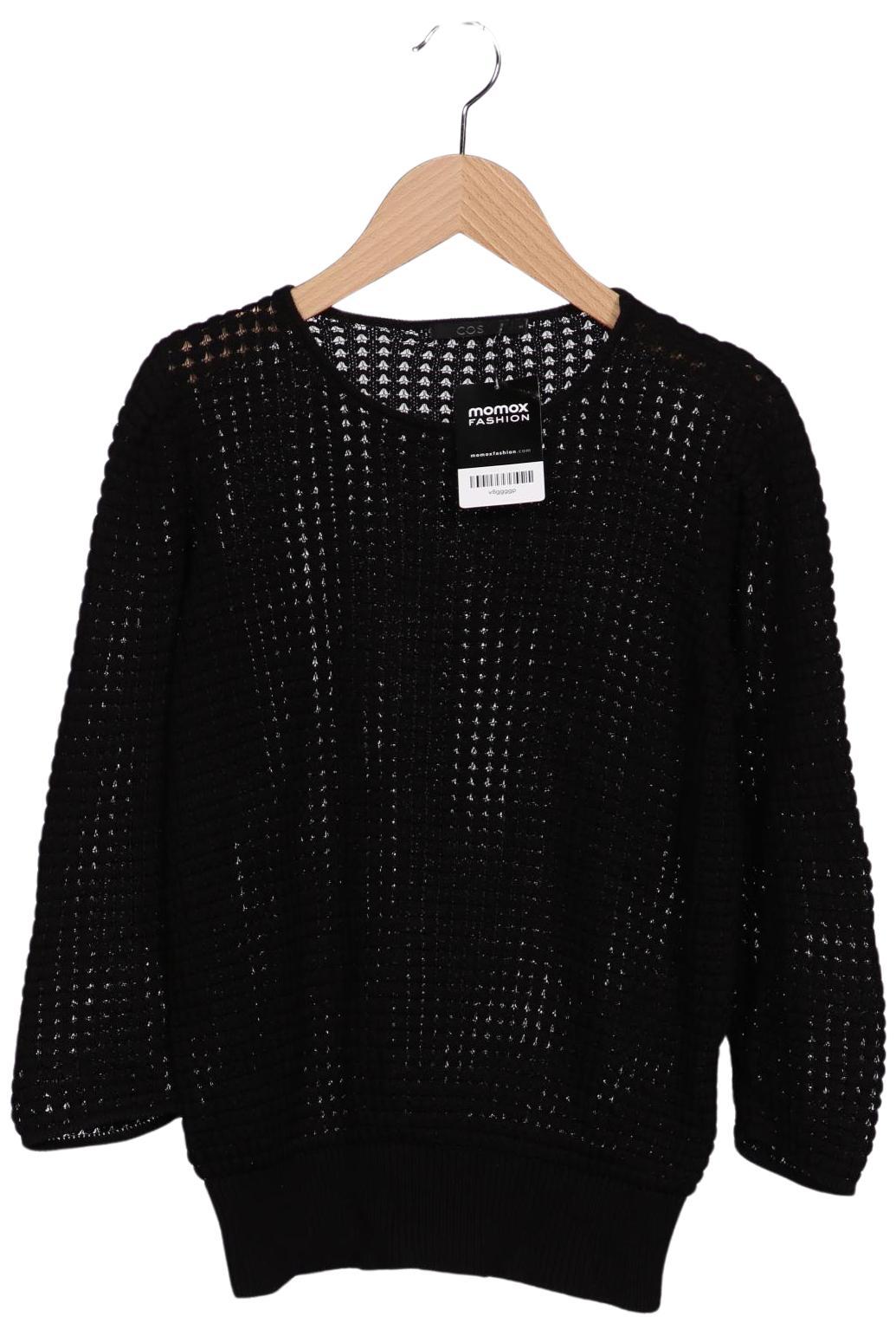 

COS Damen Pullover, schwarz, Gr. 36
