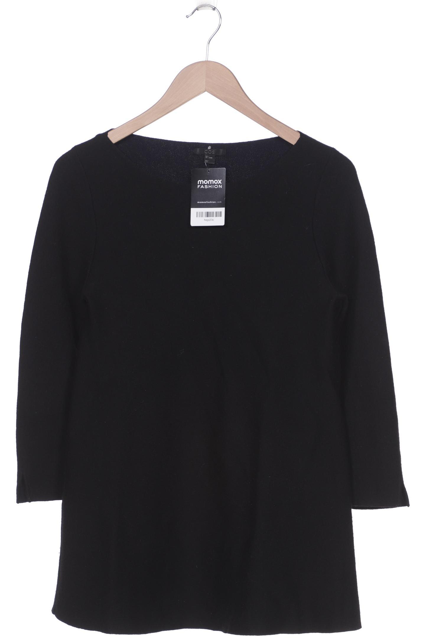 

COS Damen Pullover, schwarz, Gr. 36