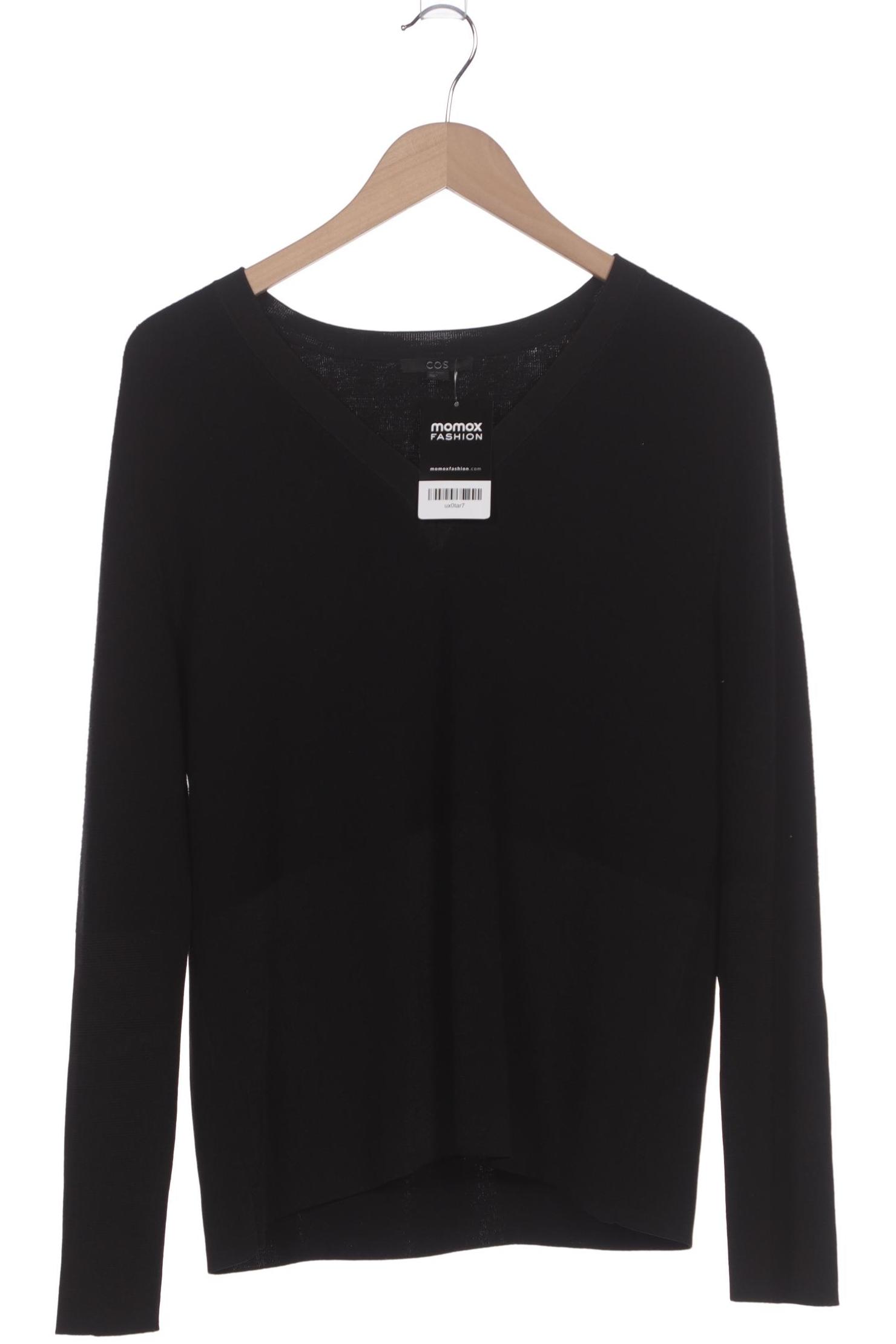 

COS Damen Pullover, schwarz, Gr. 38